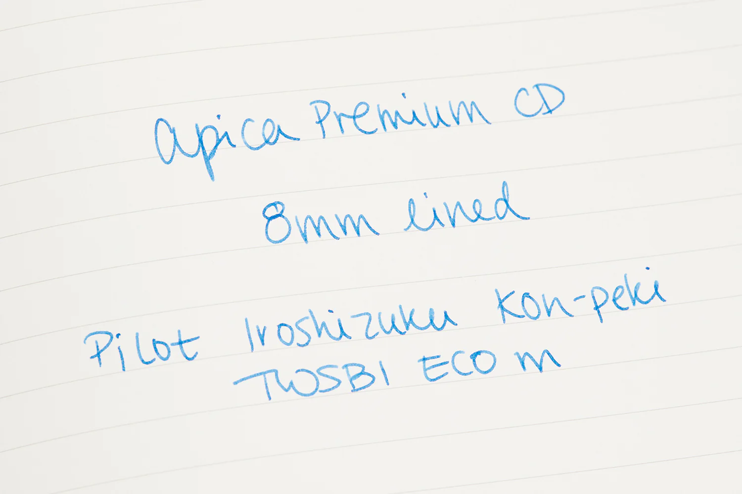 Apica Premium CD A4 Notebook - Blue, Lined - Image 4