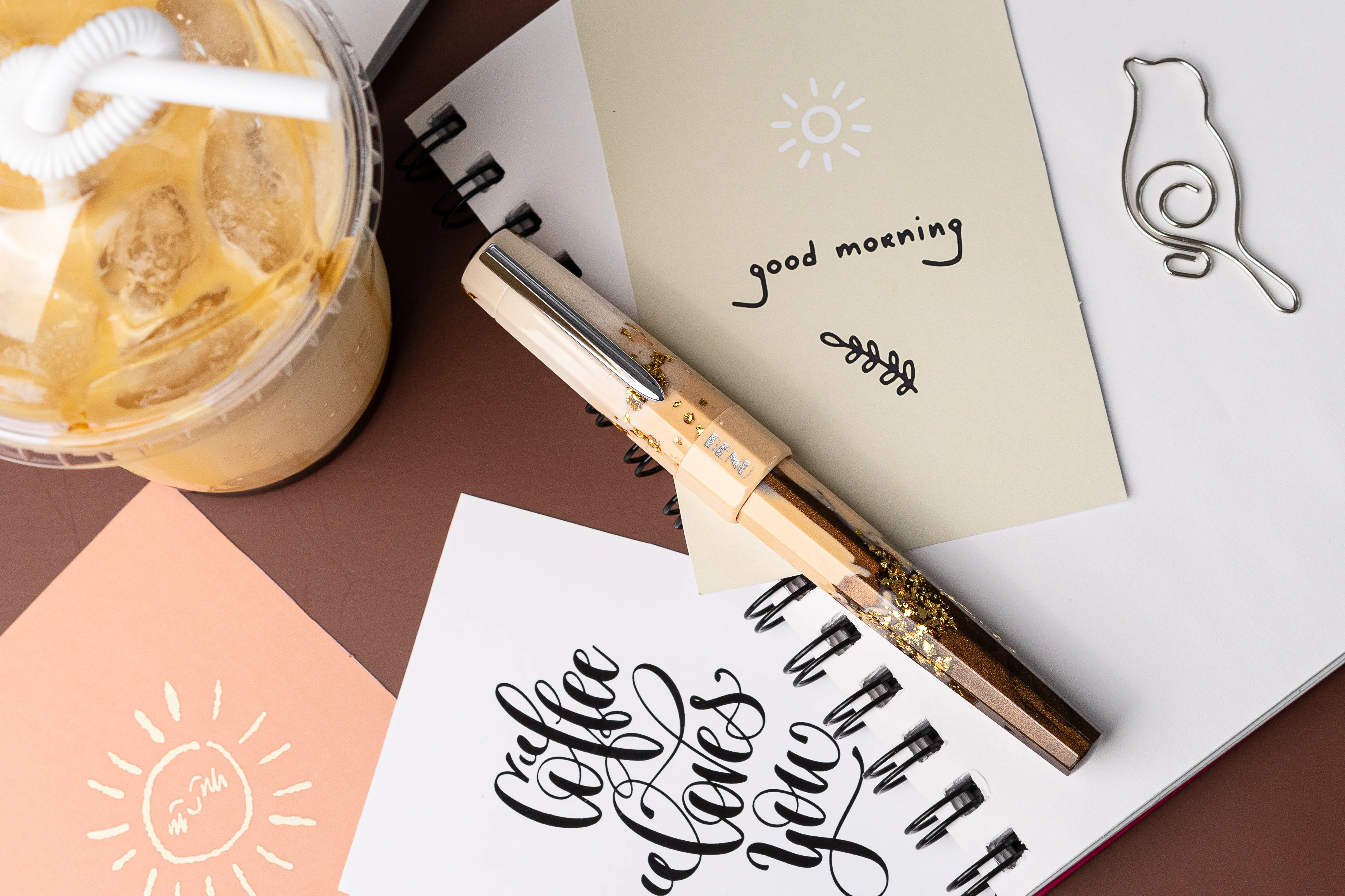 BENU Euphoria Fountain Pen - Iced Caramel Latte (Special Edition) - Image 9