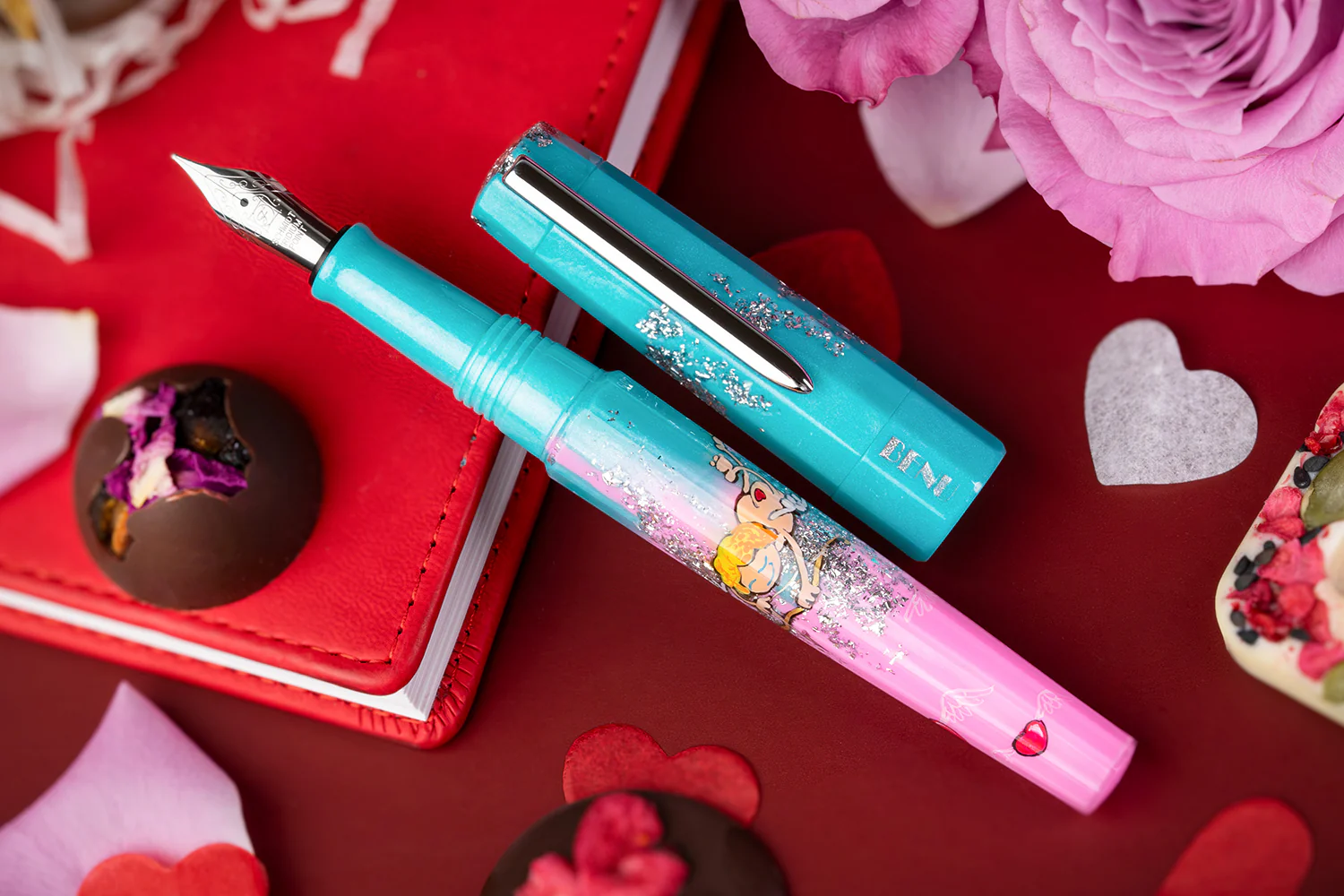 BENU Euphoria Fountain Pen - Love's Little Lark (Limited Edition) - Image 3