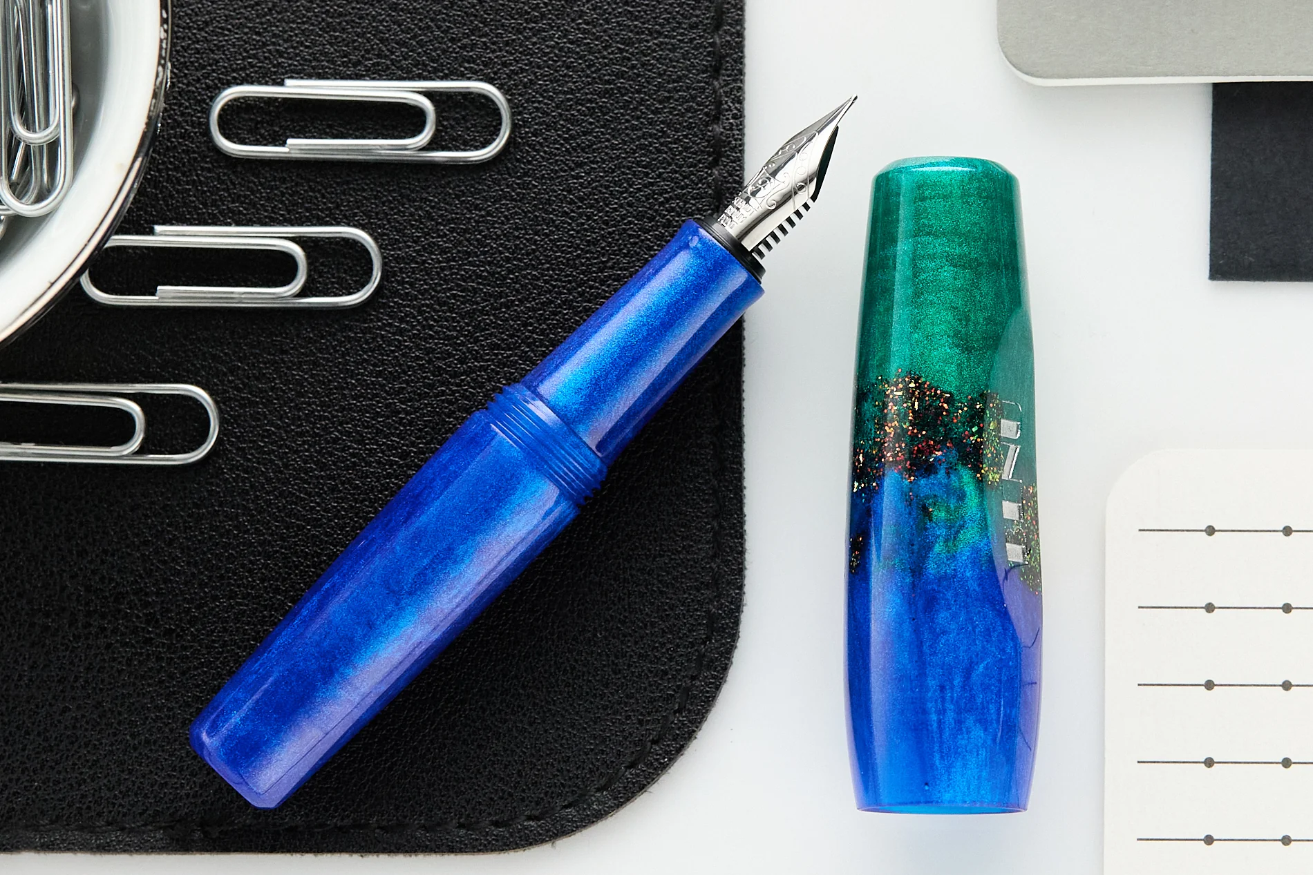 BENU Pixie Fountain Pen - Emerald Sea - Image 7