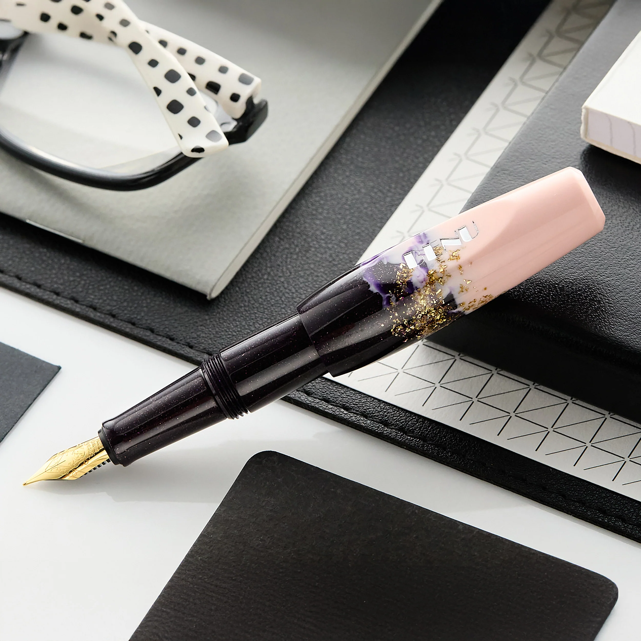BENU Pixie Fountain Pen - Plum Cream - Image 5