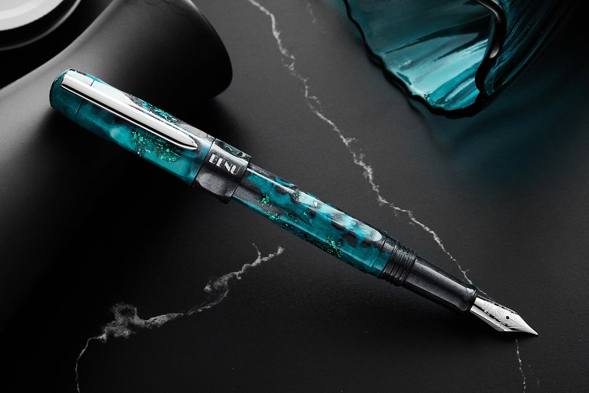 BENU Talisman Fountain Pen - Cat's Eye - Image 6