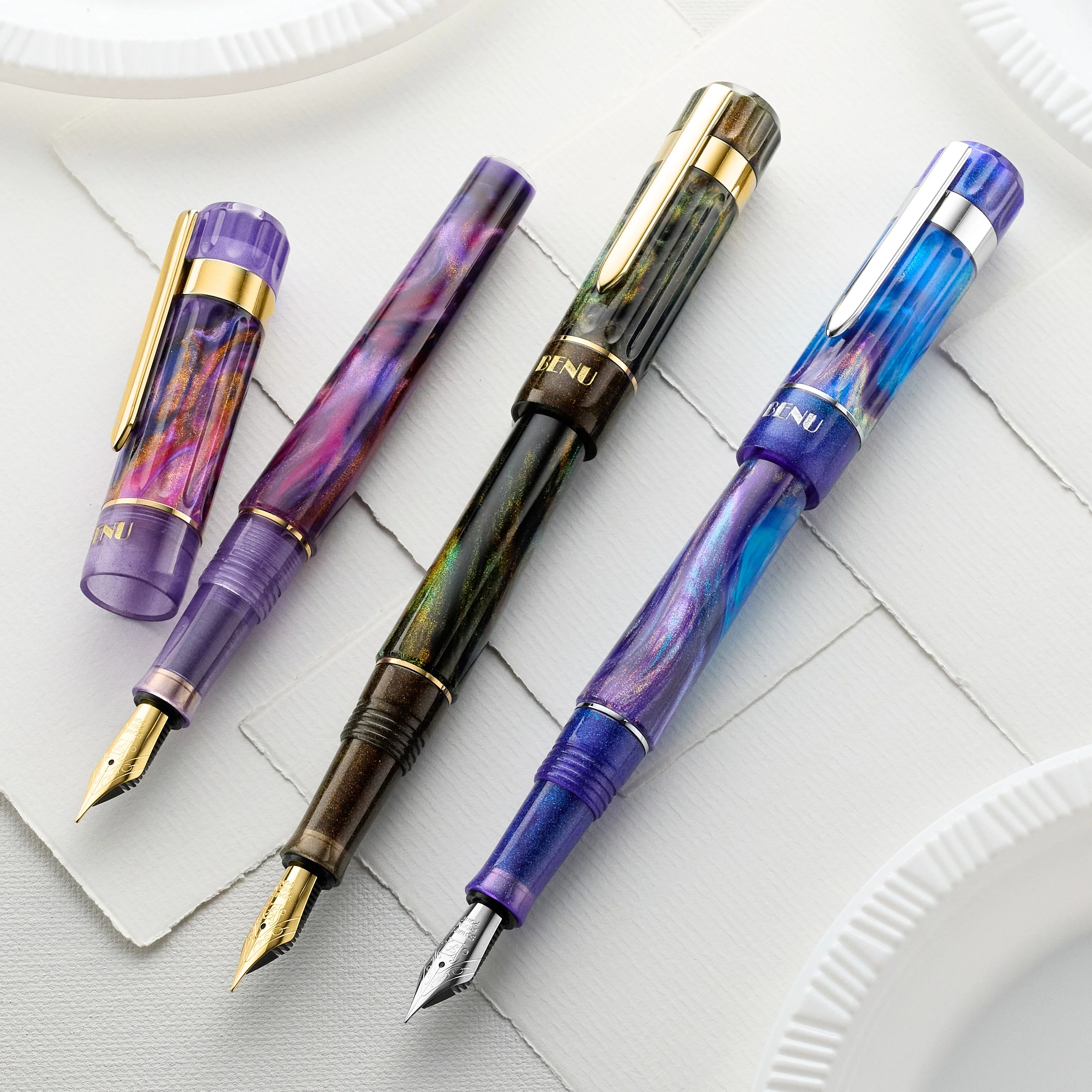 BENU Tribute Fountain Pen - Cézanne - Image 8