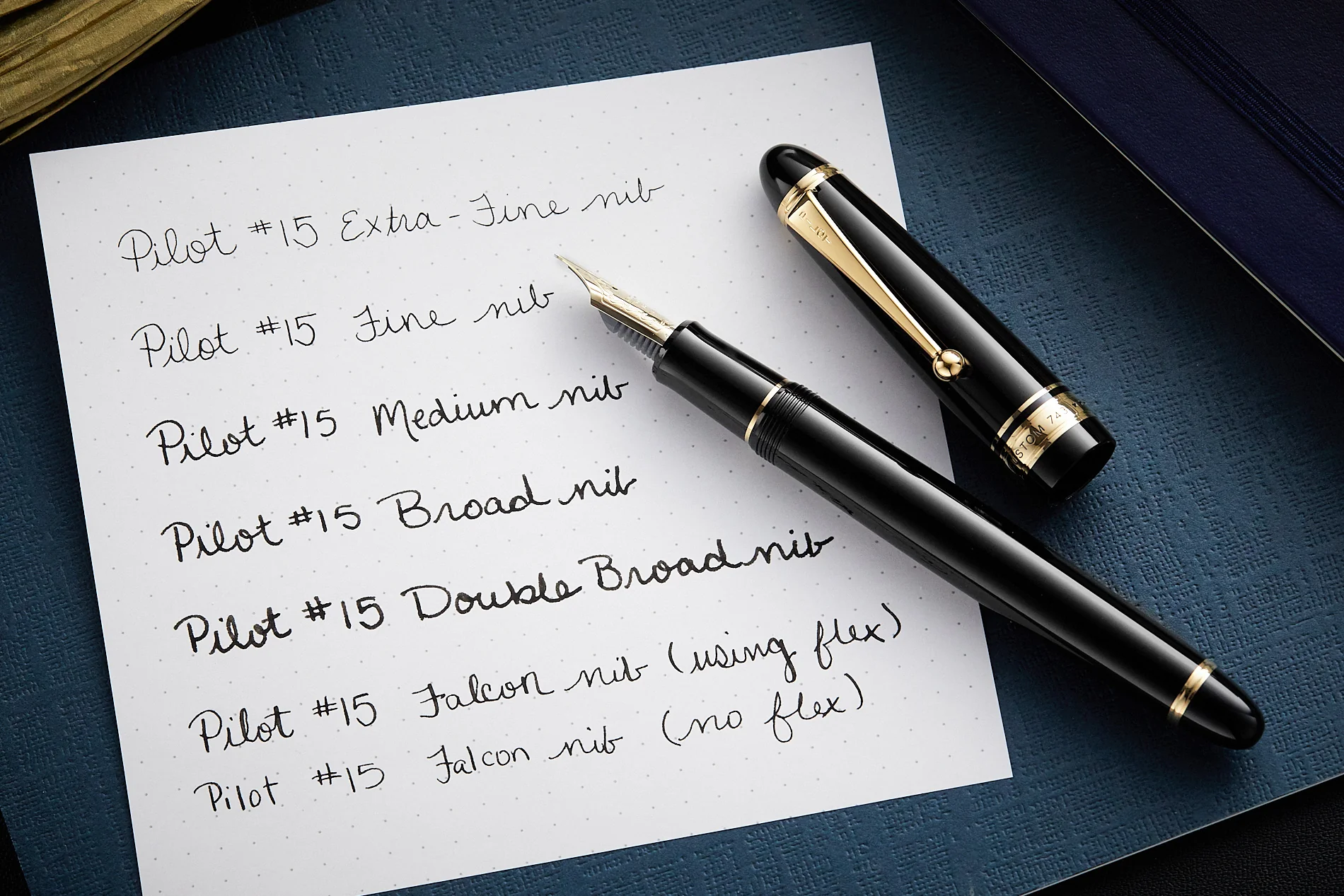 (Bottom Shelf) Pilot Custom 743 Fountain Pen - Black - Image 10