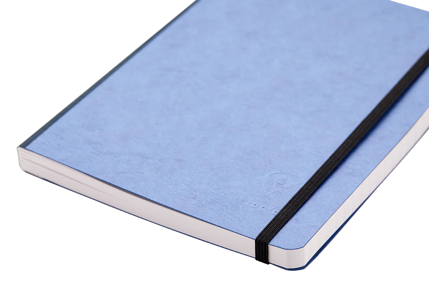 Clairefontaine Basic Clothbound A4 Notebook - Blue, Lined - Image 3