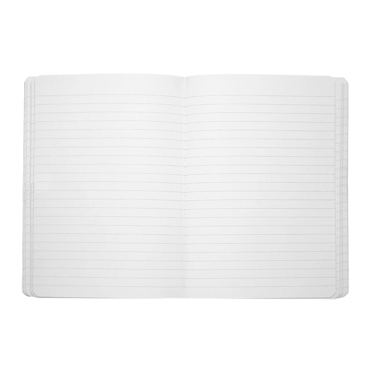 Clairefontaine Basic Clothbound A5 Notebook - Rose, Lined - Image 2