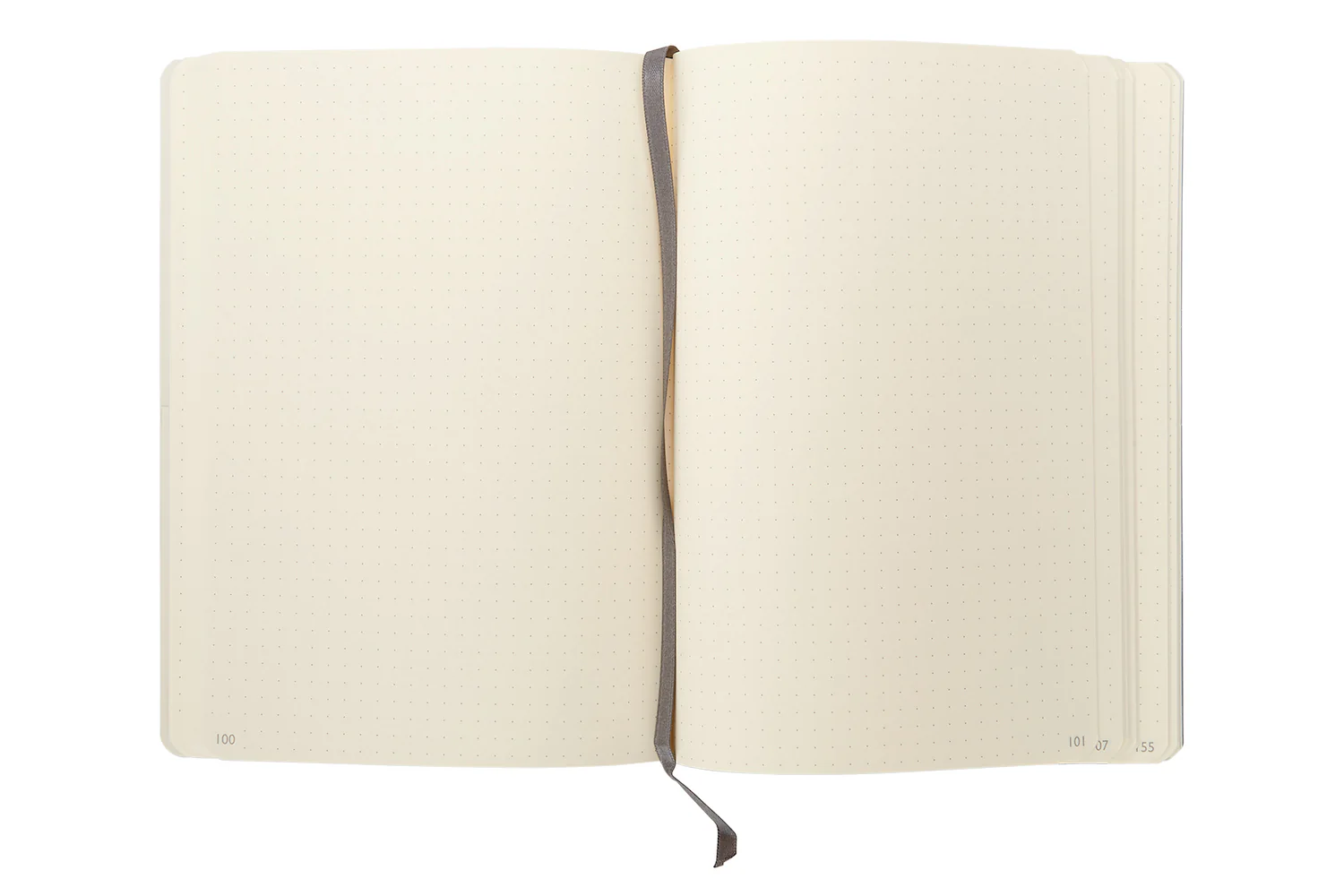 Clairefontaine Basic My Essential A5 Notebook - Grey, Dot Grid - Image 2