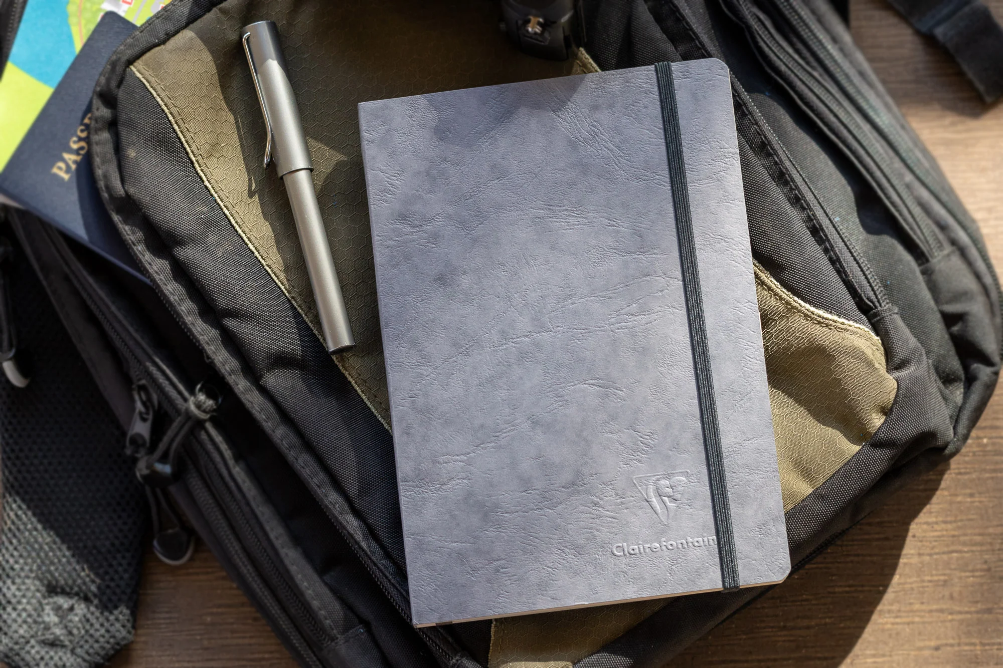 Clairefontaine Basic My Essential A5 Notebook - Grey, Dot Grid - Image 7