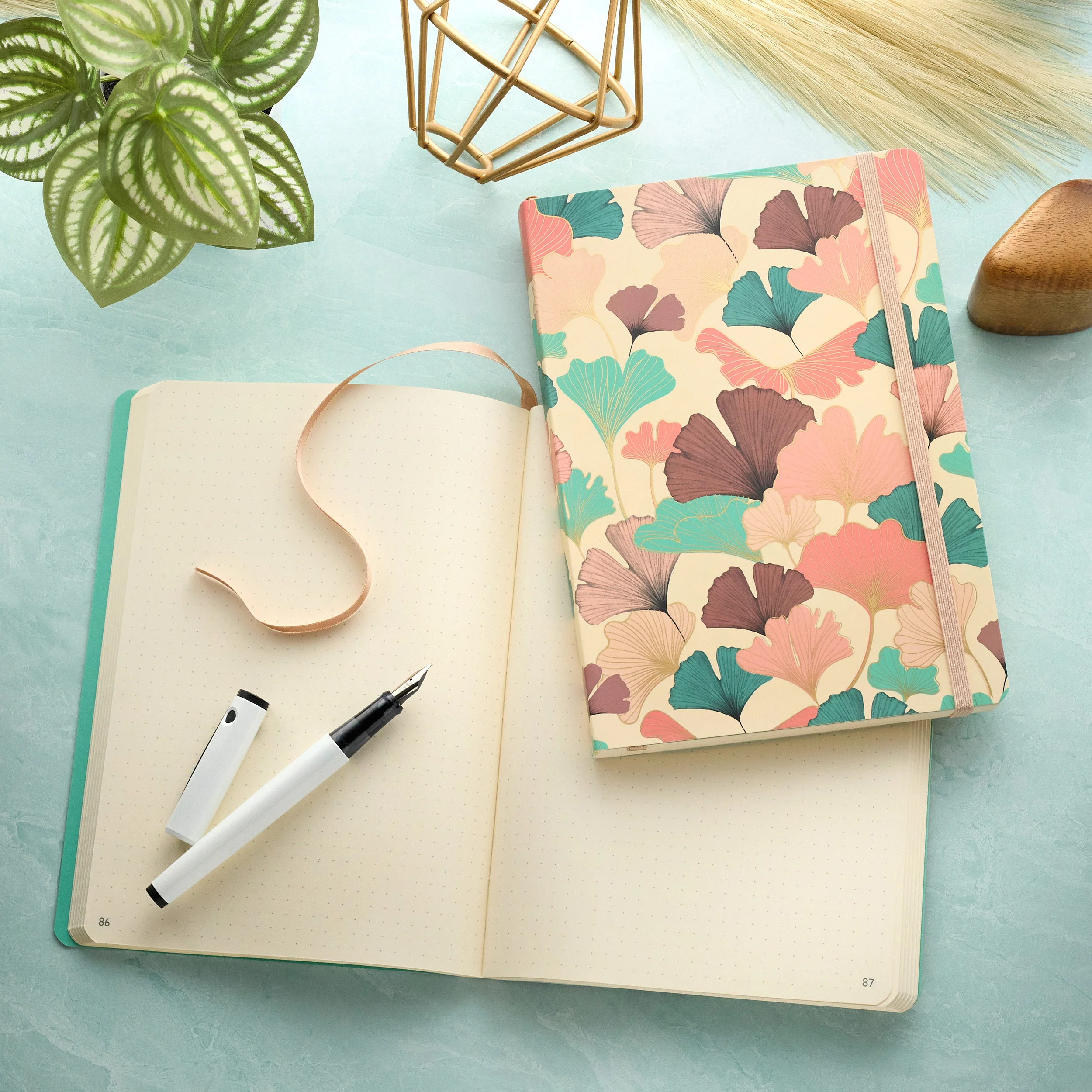 Clairefontaine Gaia Beige A5 Day to Day Journal - Dot - Image 2
