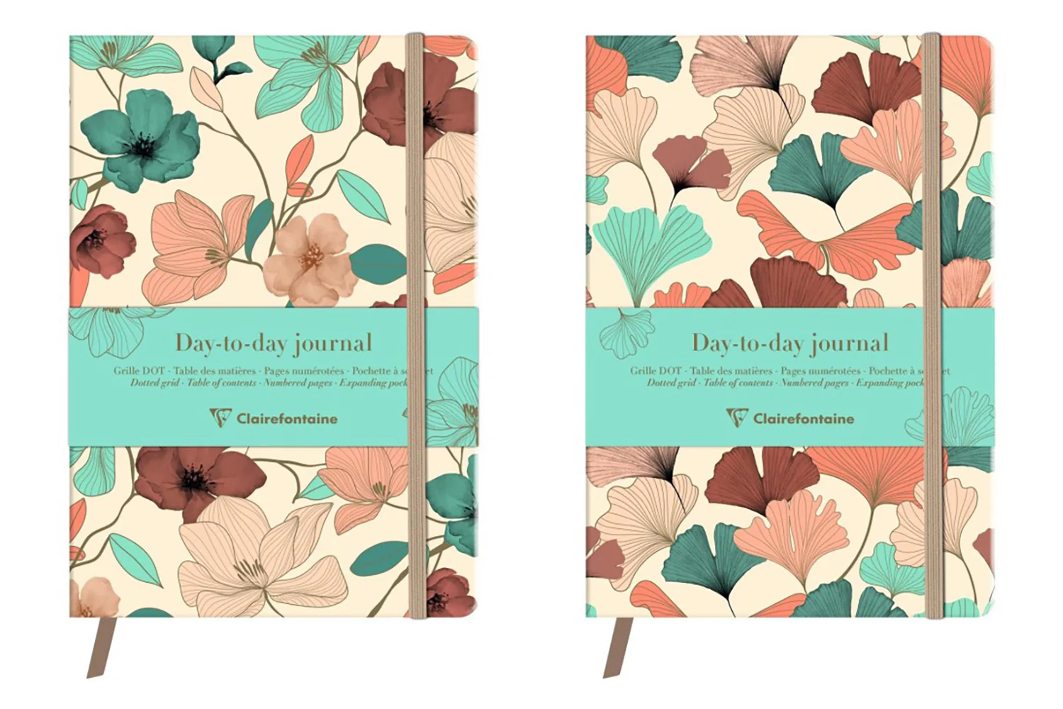 Clairefontaine Gaia Beige A5 Day to Day Journal - Dot - Image 6