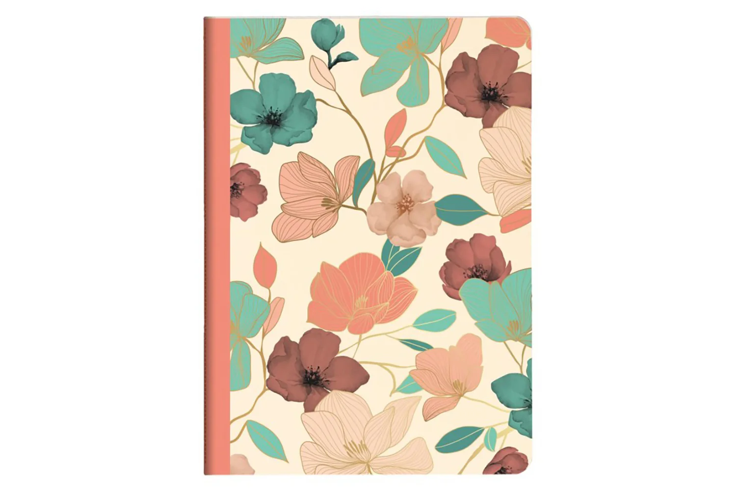 Clairefontaine Gaia Beige A5 Stitched Notebook - Lined - Image 8