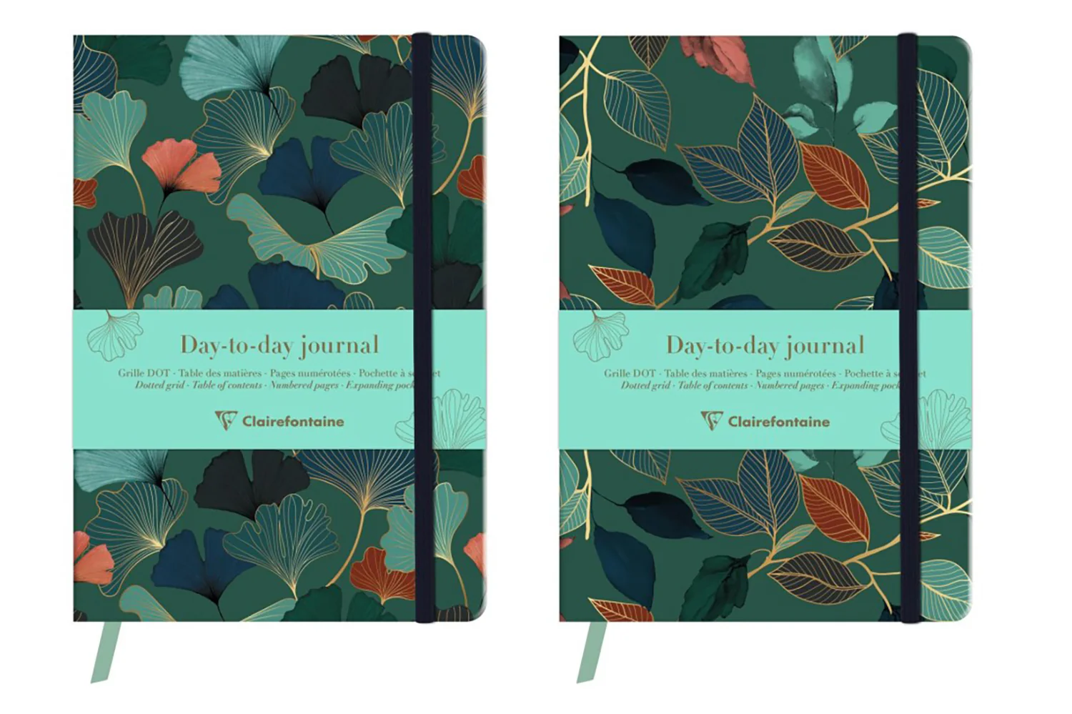 Clairefontaine Gaia Blue A5 Day to Day Journal - Dot - Image 6