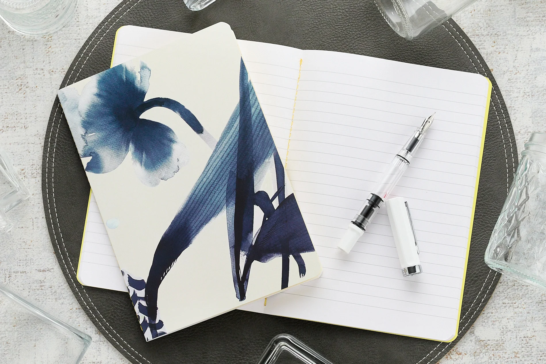 Clairefontaine Inkebana A5 Stitched Notebooks - Lined (3-Pack) - Image 5
