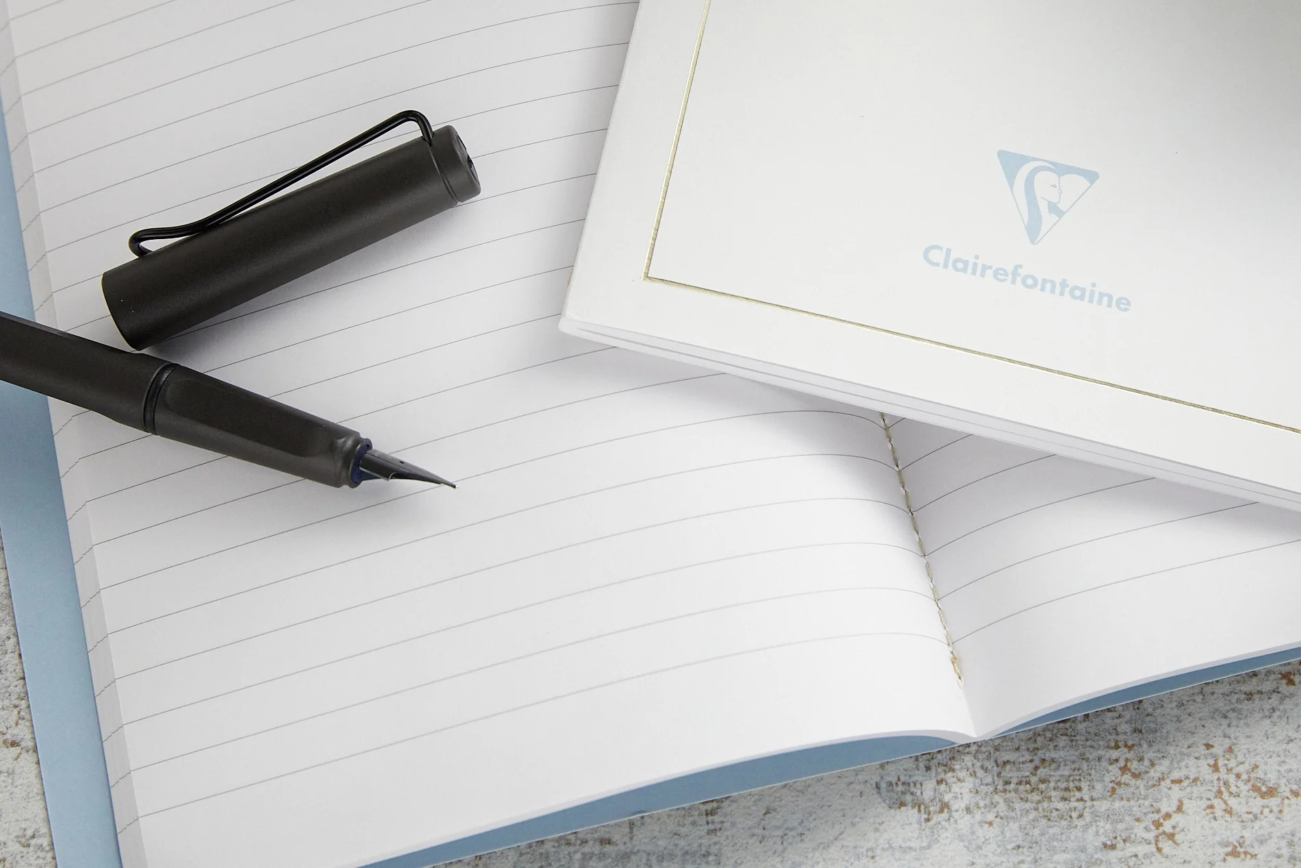 Clairefontaine Triomphe A5 Notebook - Lined White Paper - Image 4