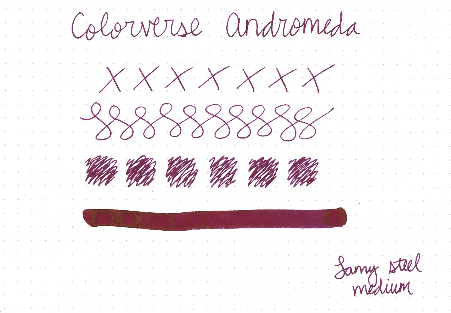 Colorverse Andromeda - Ink Sample - Image 10