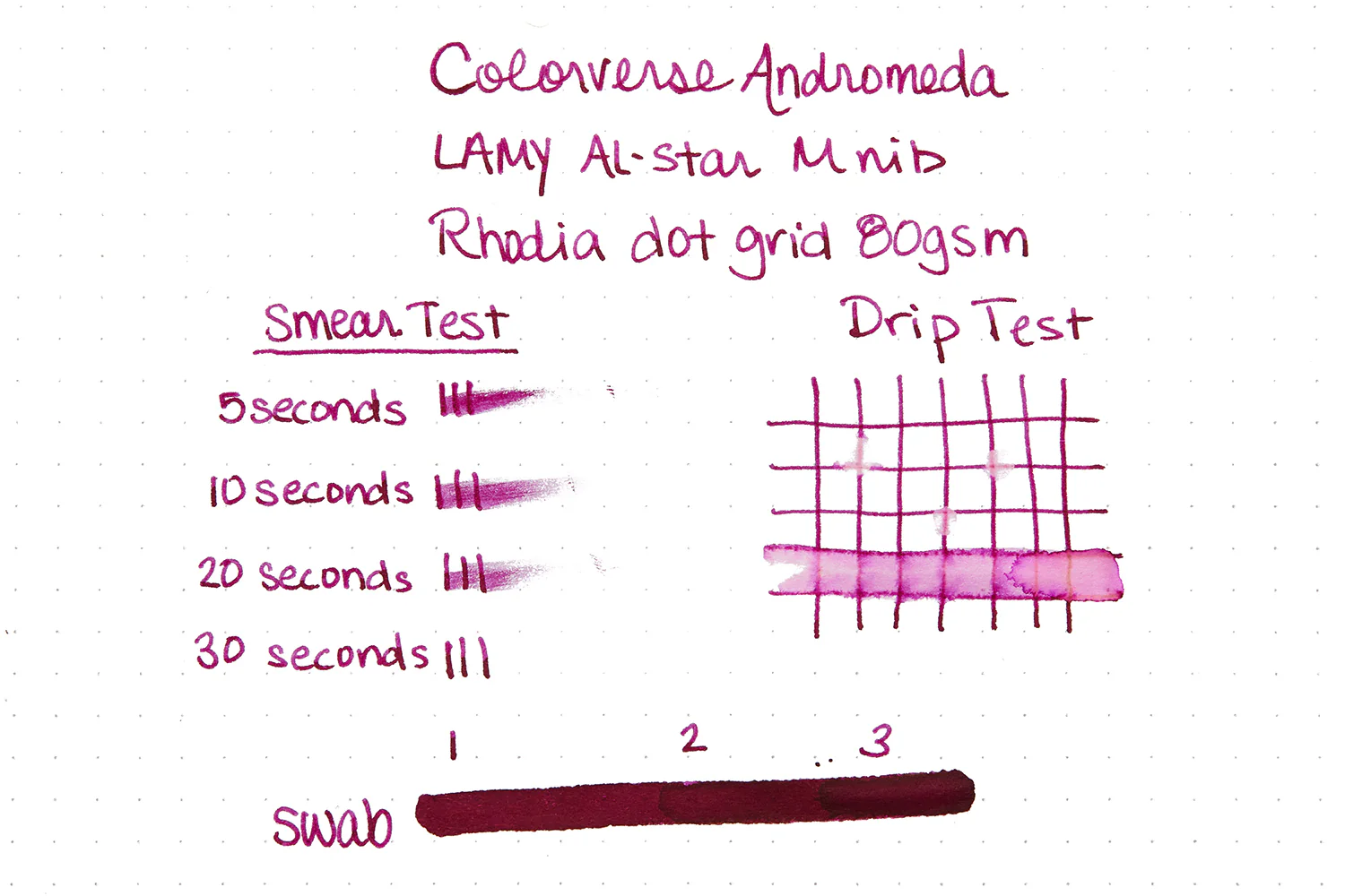 Colorverse Andromeda - Ink Sample - Image 7