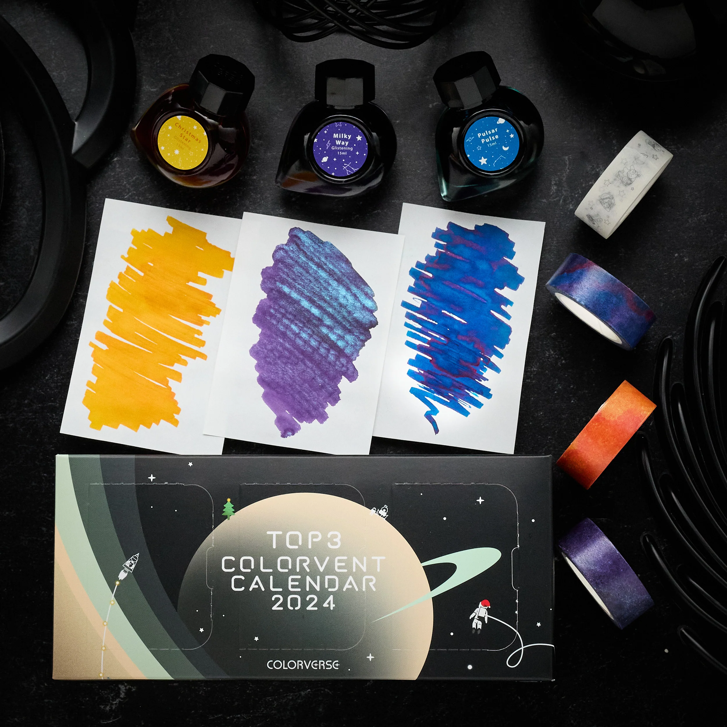 Colorverse Calendar 2024 Top 3 Ink Set