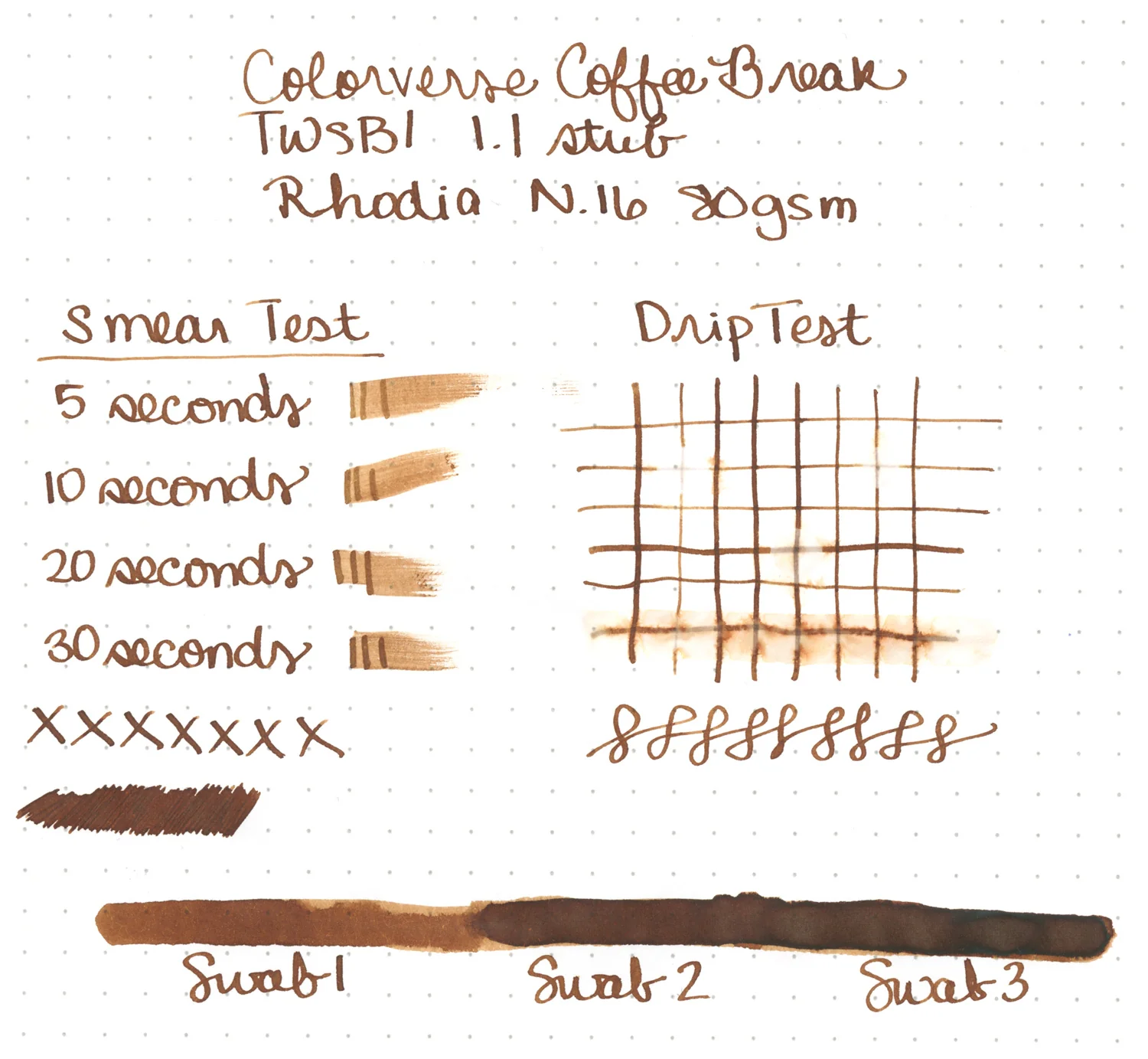 Colorverse Coffee Break - Ink Sample - Image 9