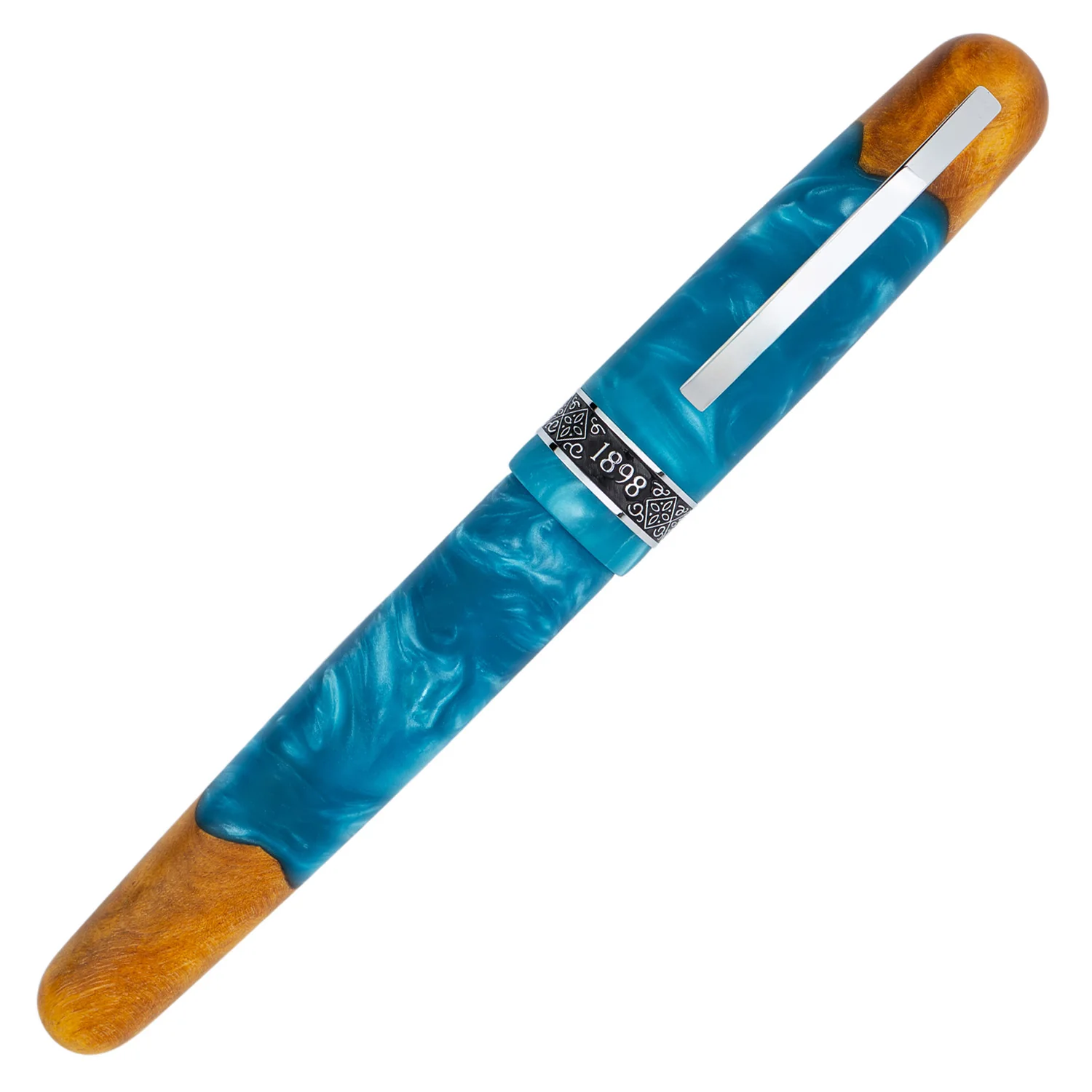 Conklin 1898 Gel Rollerball Pen - Spectra Fusion Blue (Limited Edition) - Image 10