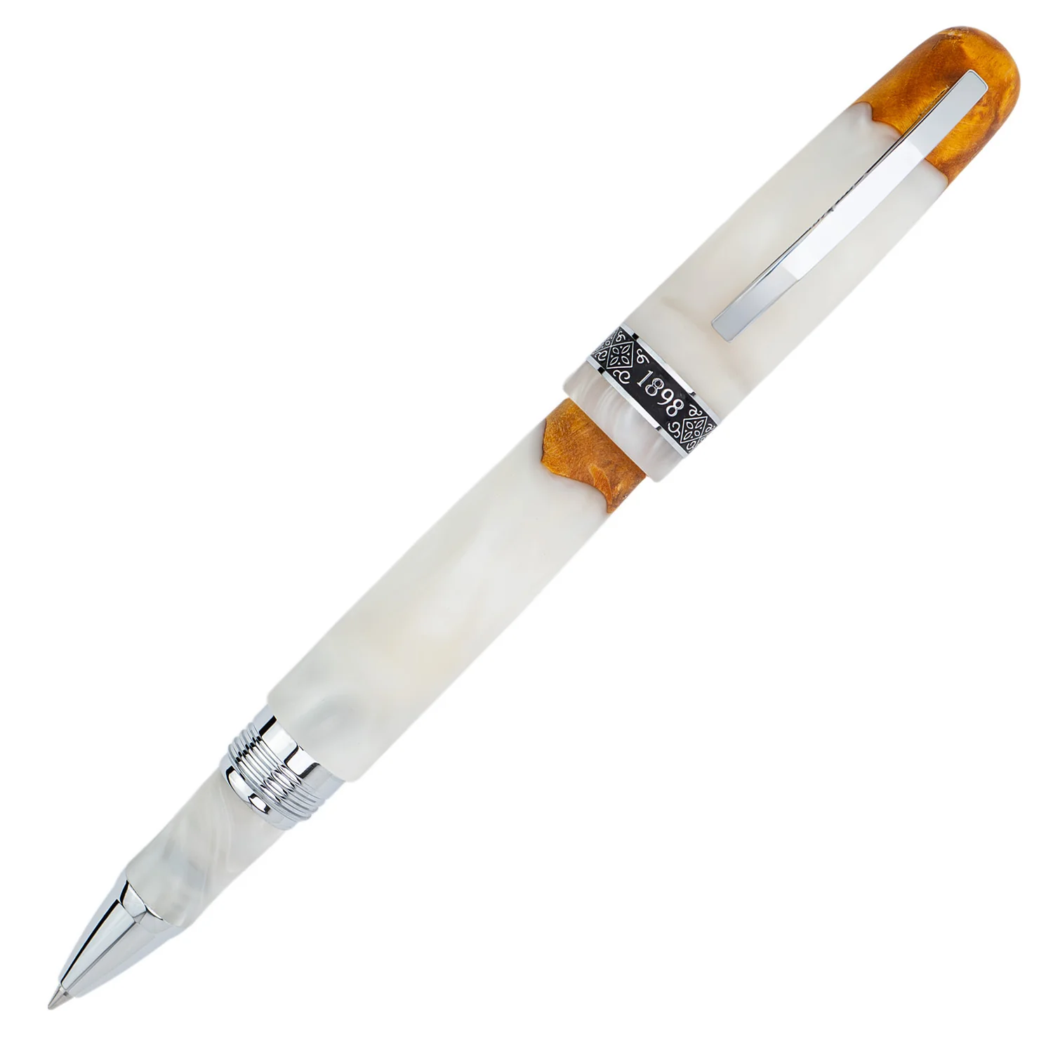Conklin 1898 Gel Rollerball Pen - Spectra Fusion White (Limited Edition) - Image 7