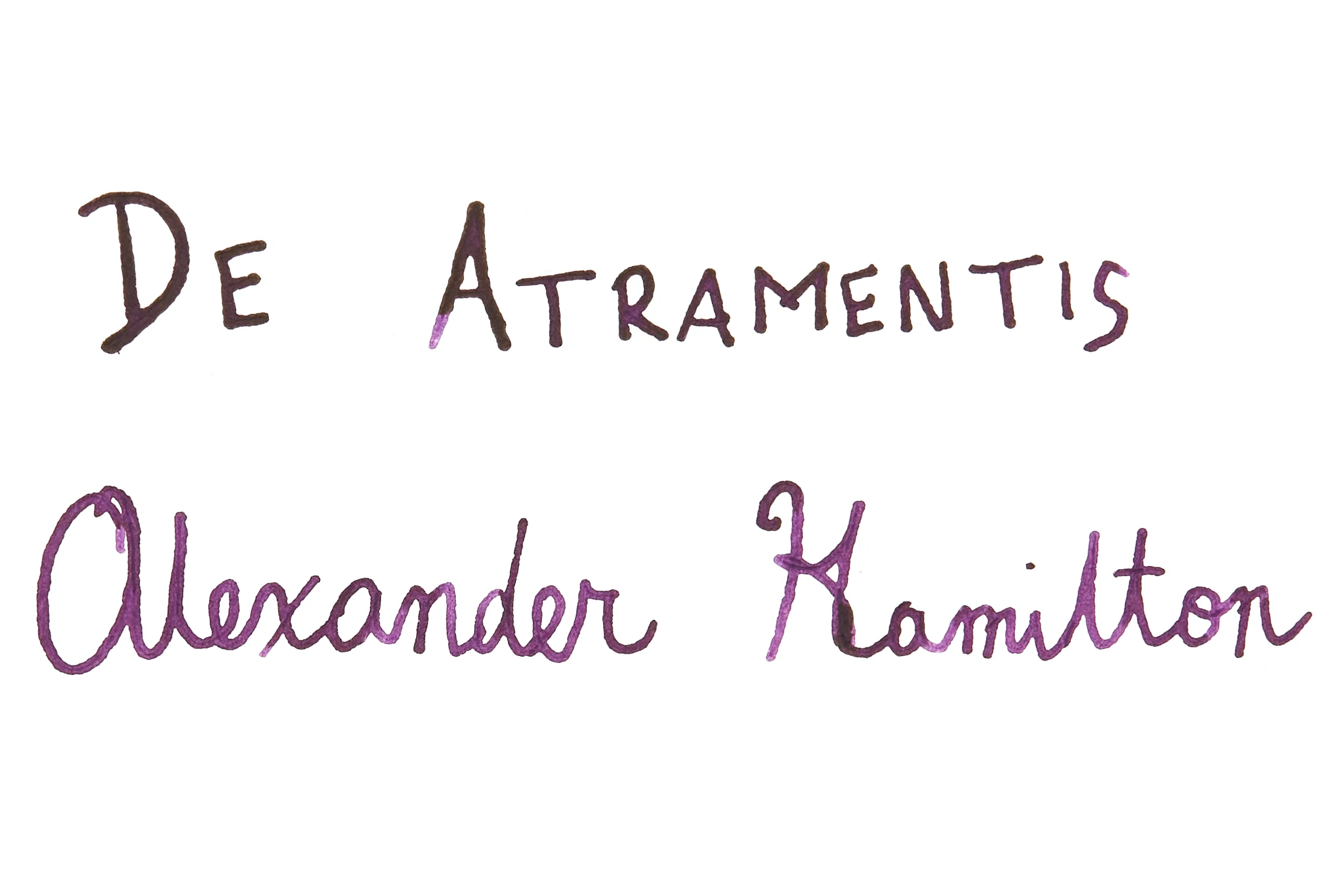 De Atramentis Alexander Hamilton - 45ml Bottled Ink - Image 2