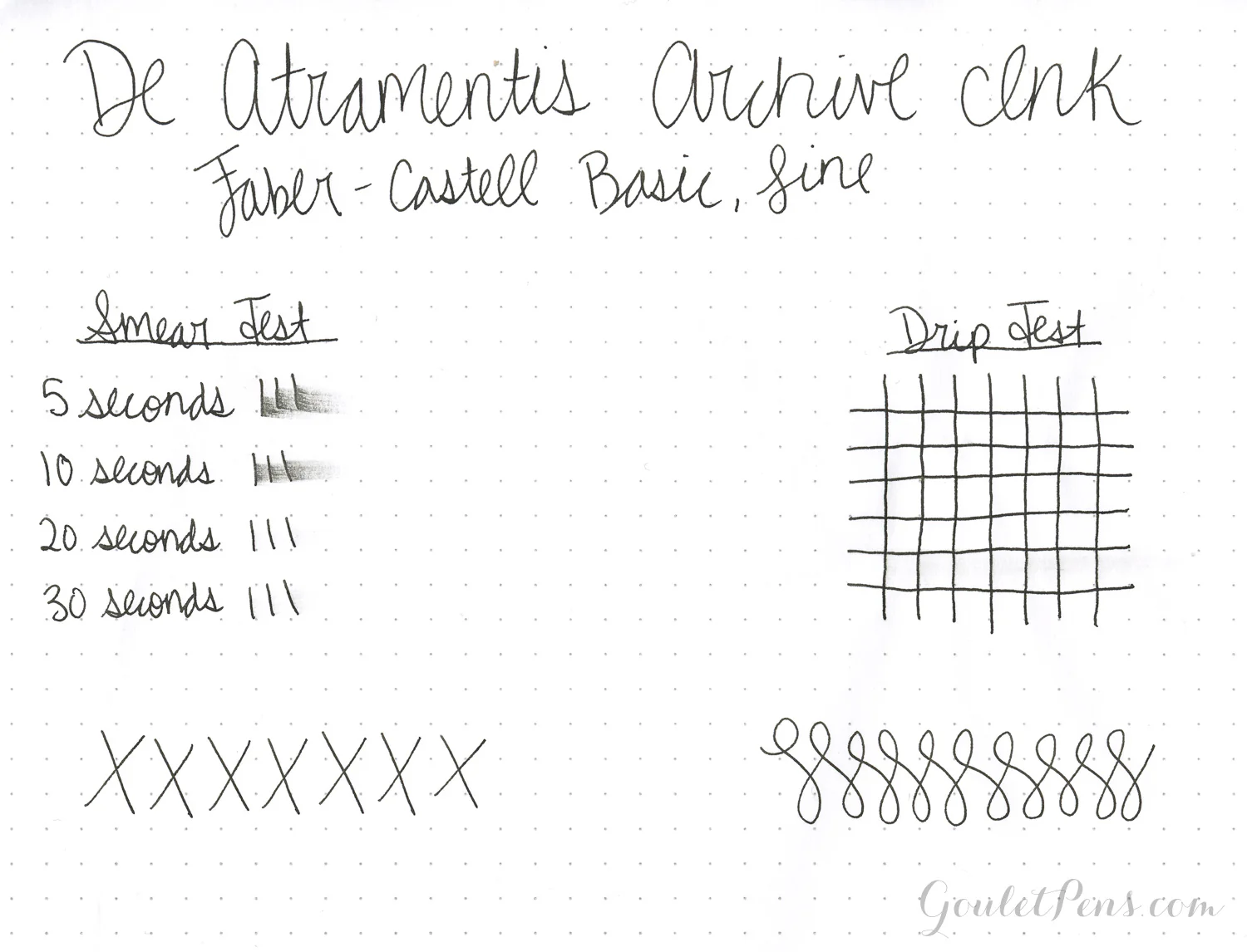 De Atramentis Archive Ink - Ink Sample - Image 2