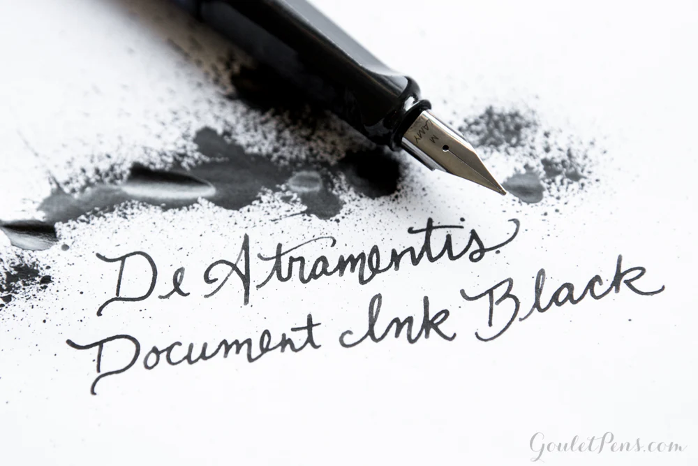 De Atramentis Document Ink Black - 45ml Bottled Ink - Image 10
