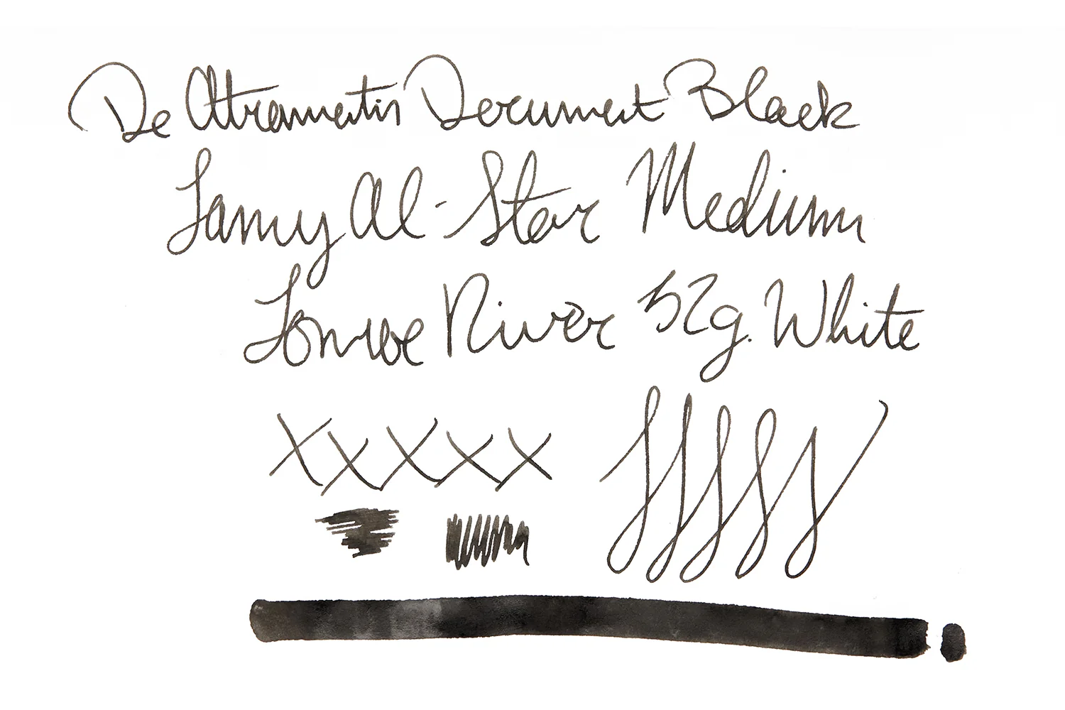 De Atramentis Document Ink Black - 45ml Bottled Ink - Image 12