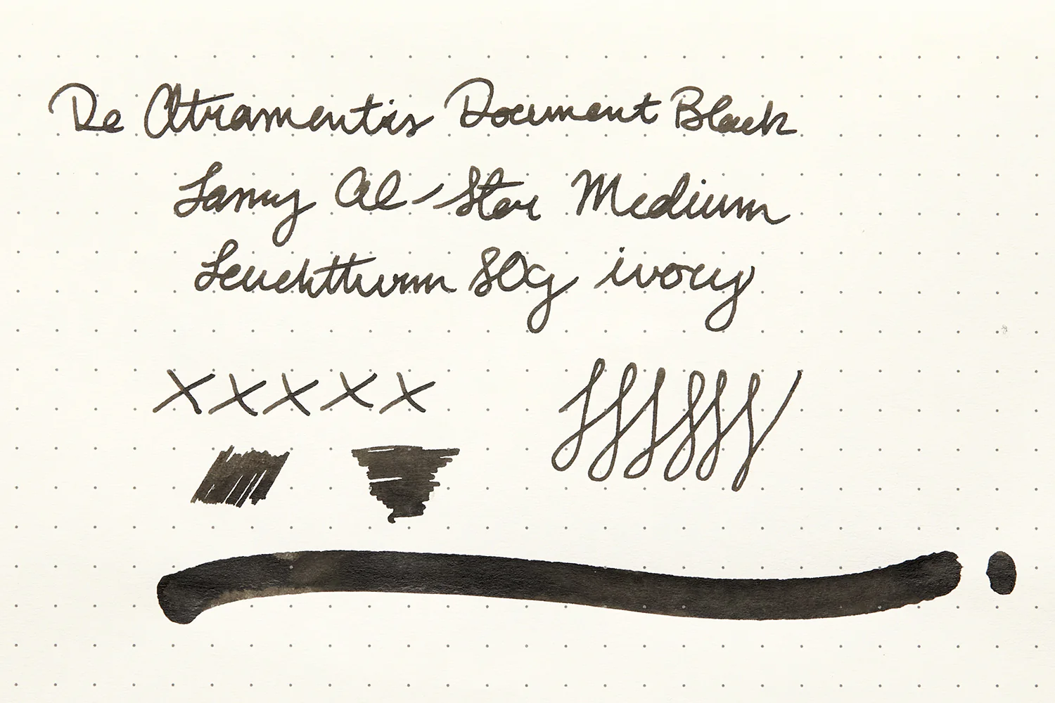 De Atramentis Document Ink Black - 45ml Bottled Ink - Image 13