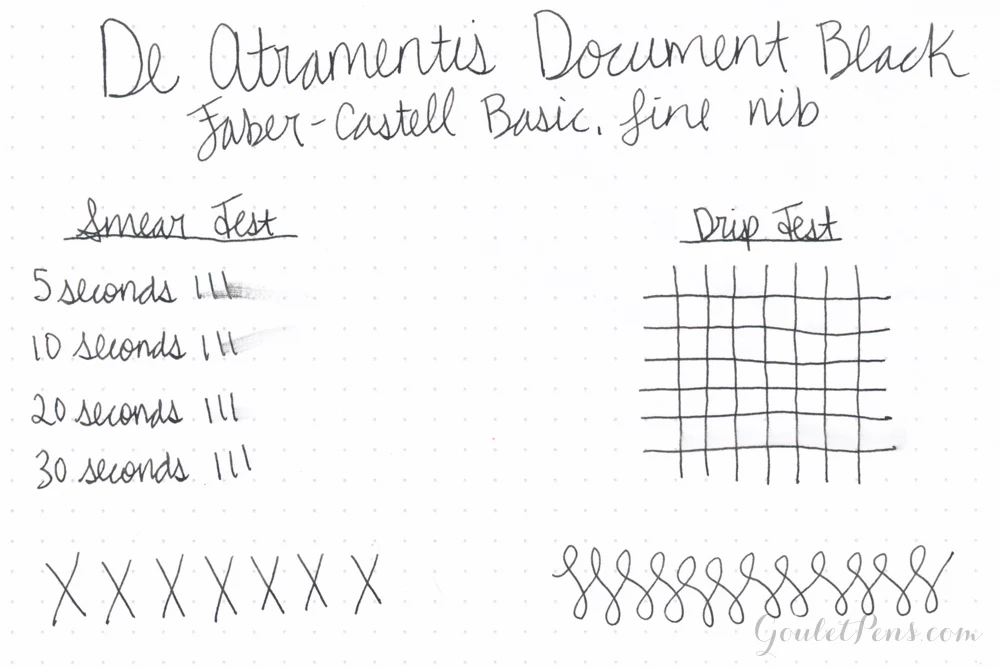 De Atramentis Document Ink Black - 45ml Bottled Ink - Image 14