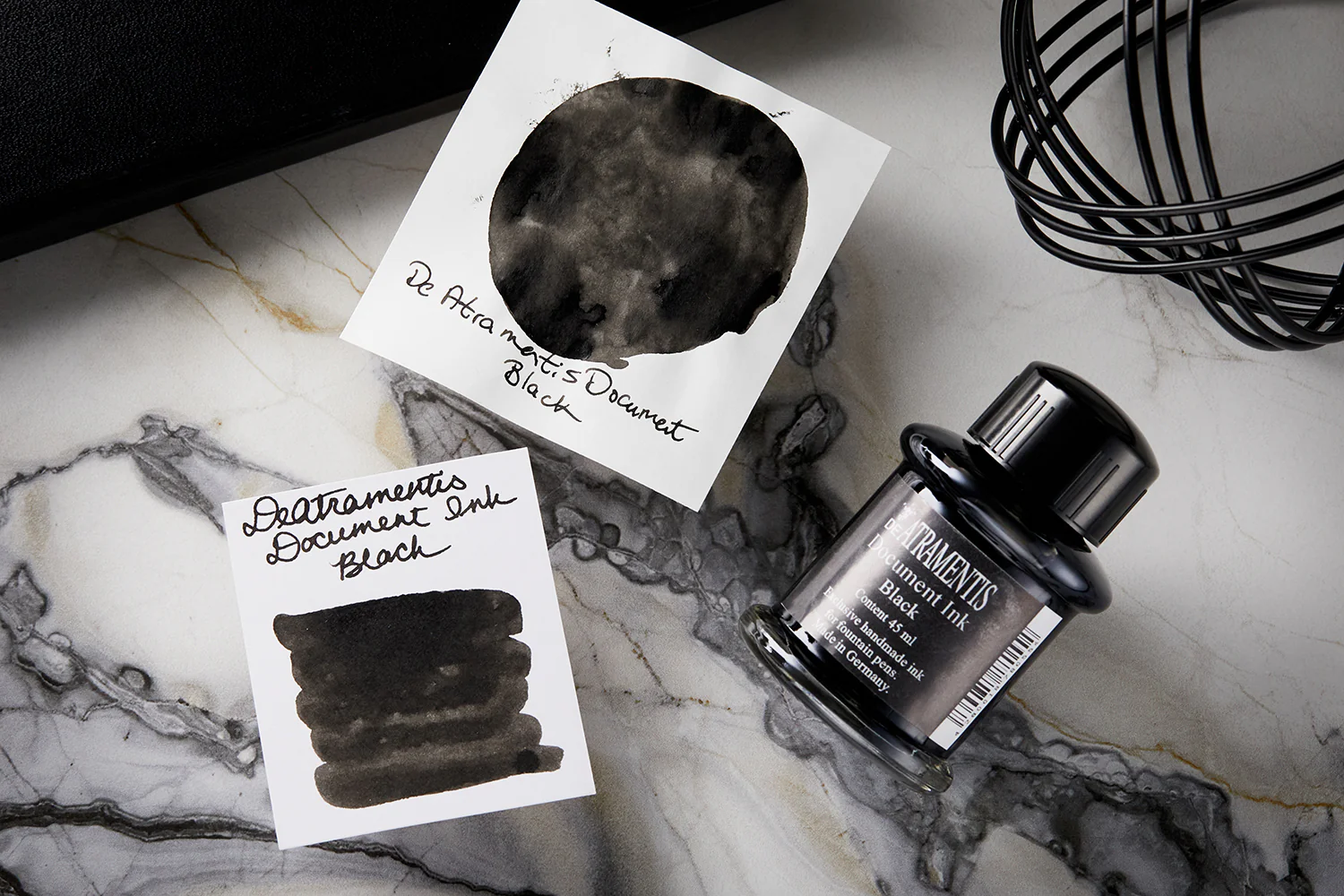 De Atramentis Document Ink Black - Ink Sample - Image 5