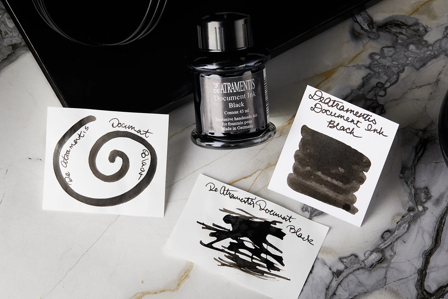 De Atramentis Document Ink Black - Ink Sample - Image 6
