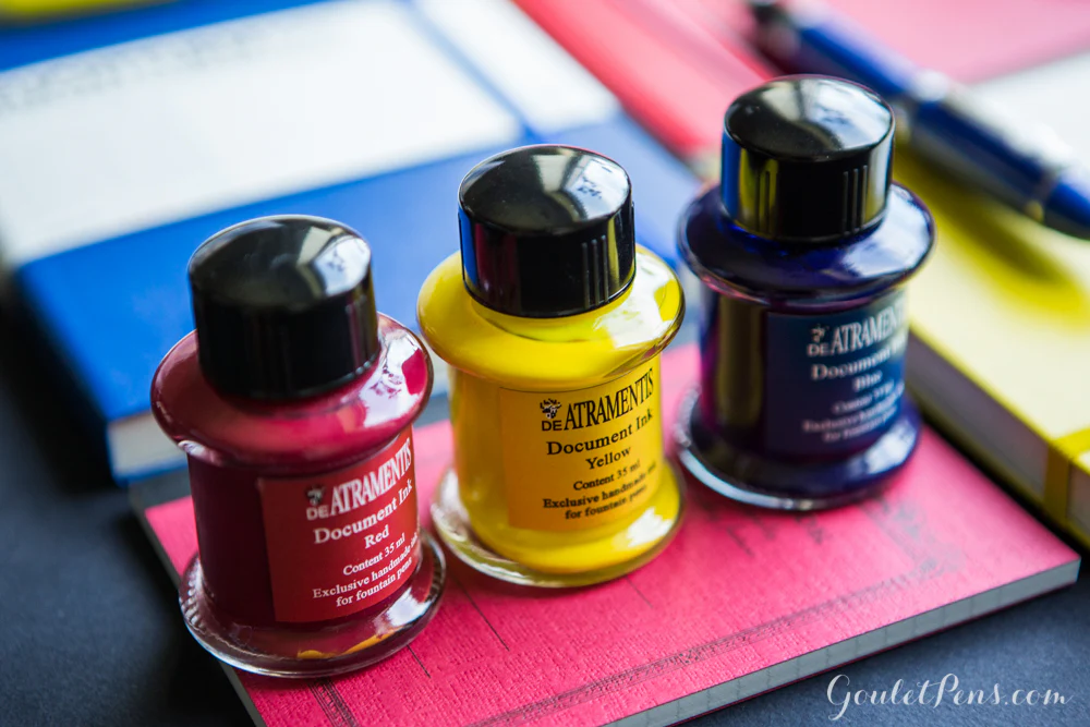 De Atramentis Document Ink Blue - 45ml Bottled Ink - Image 2