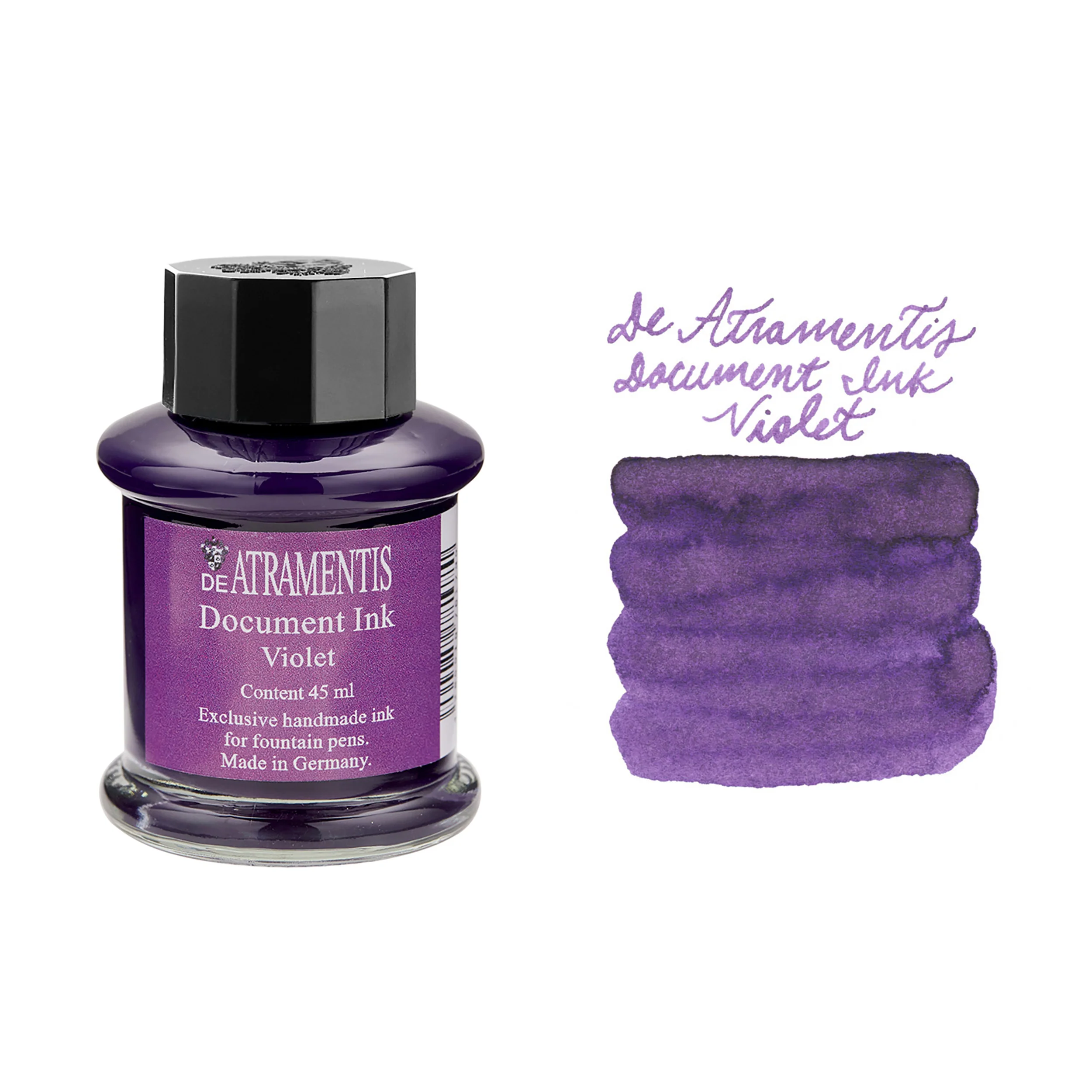 De Atramentis Document Ink Violet - 45ml Bottled Ink