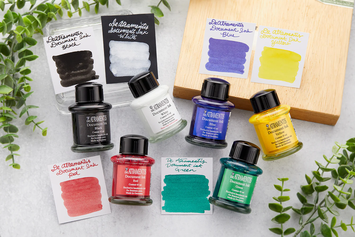 De Atramentis Document Ink White - 45ml Bottled Ink - Image 2