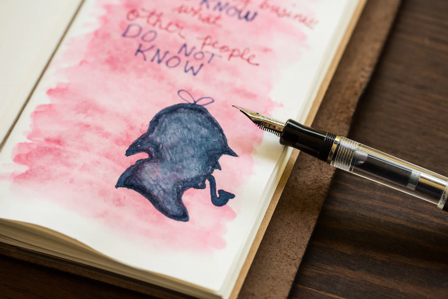 De Atramentis Sherlock Holmes - 45ml Bottled Ink - Image 7
