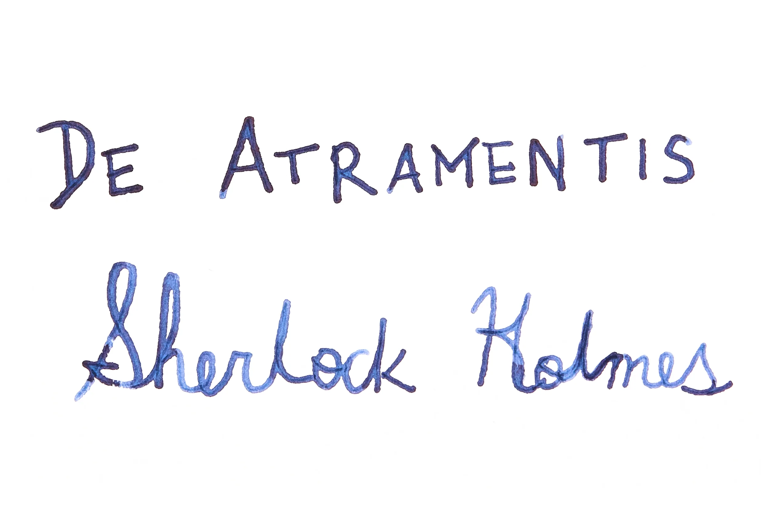 De Atramentis Sherlock Holmes - Ink Sample - Image 2