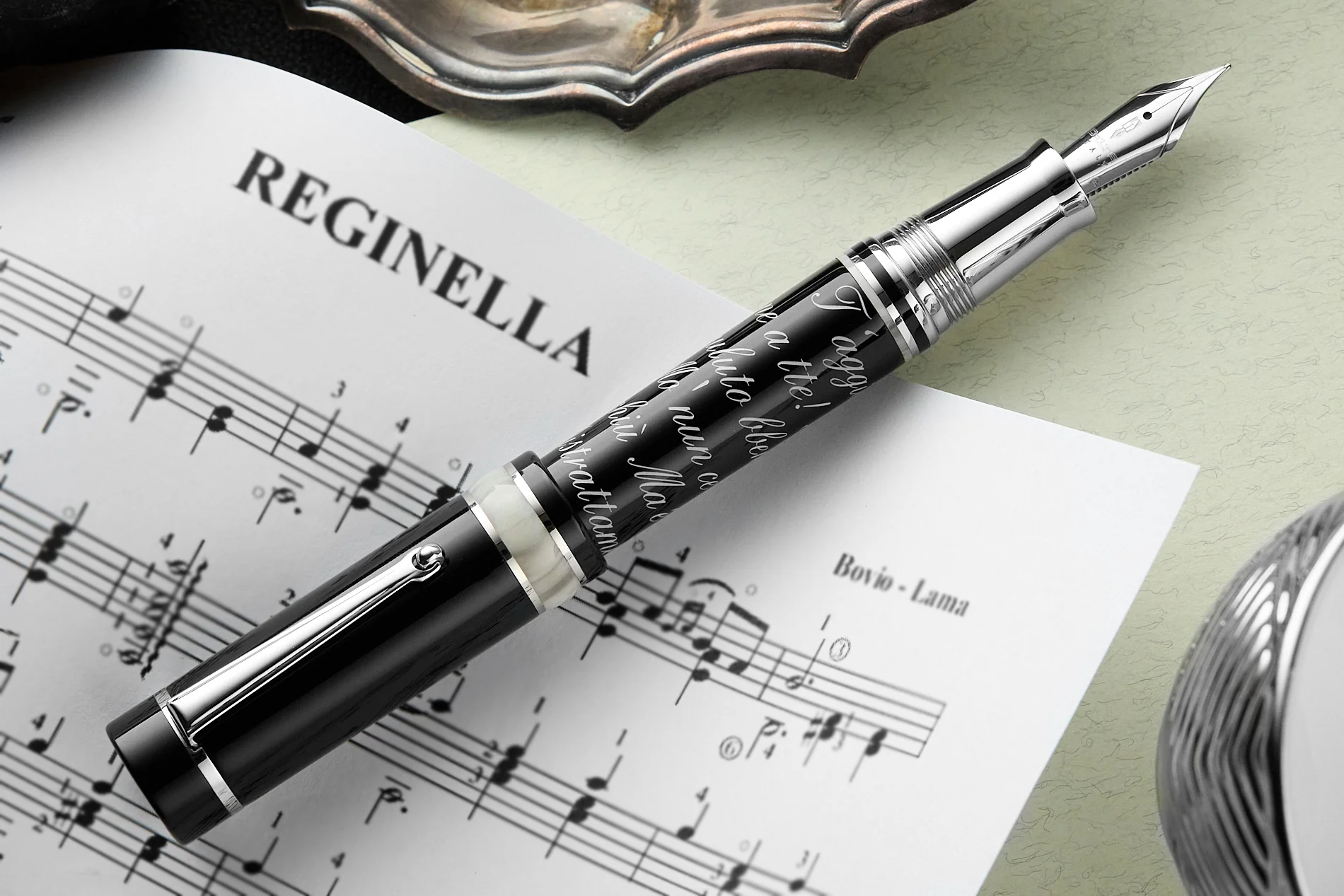 Delta Italian Songs Fountain Pen - Reginella (Special Edition) - Image 6