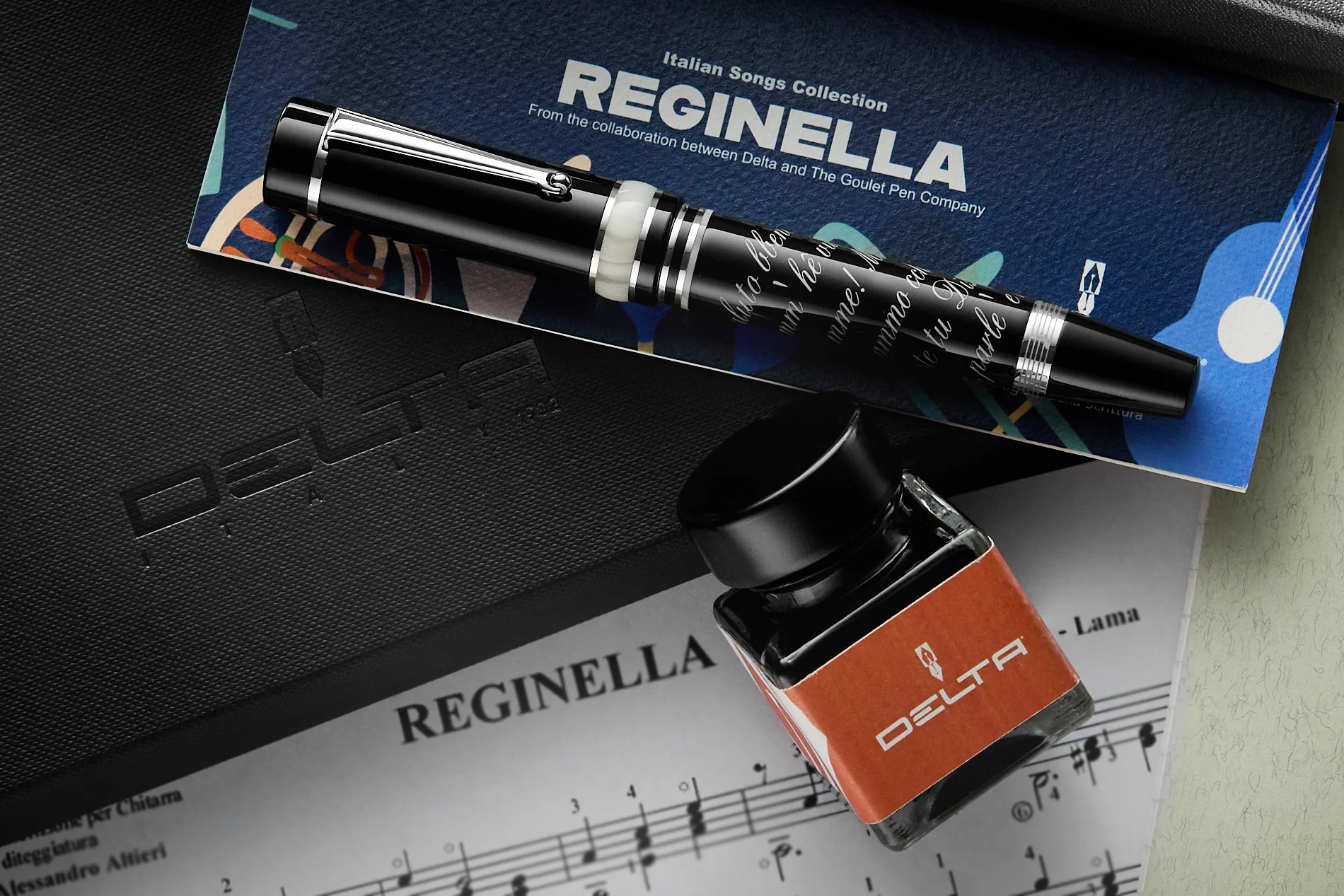 Delta Italian Songs Fountain Pen - Reginella (Special Edition) - Image 8