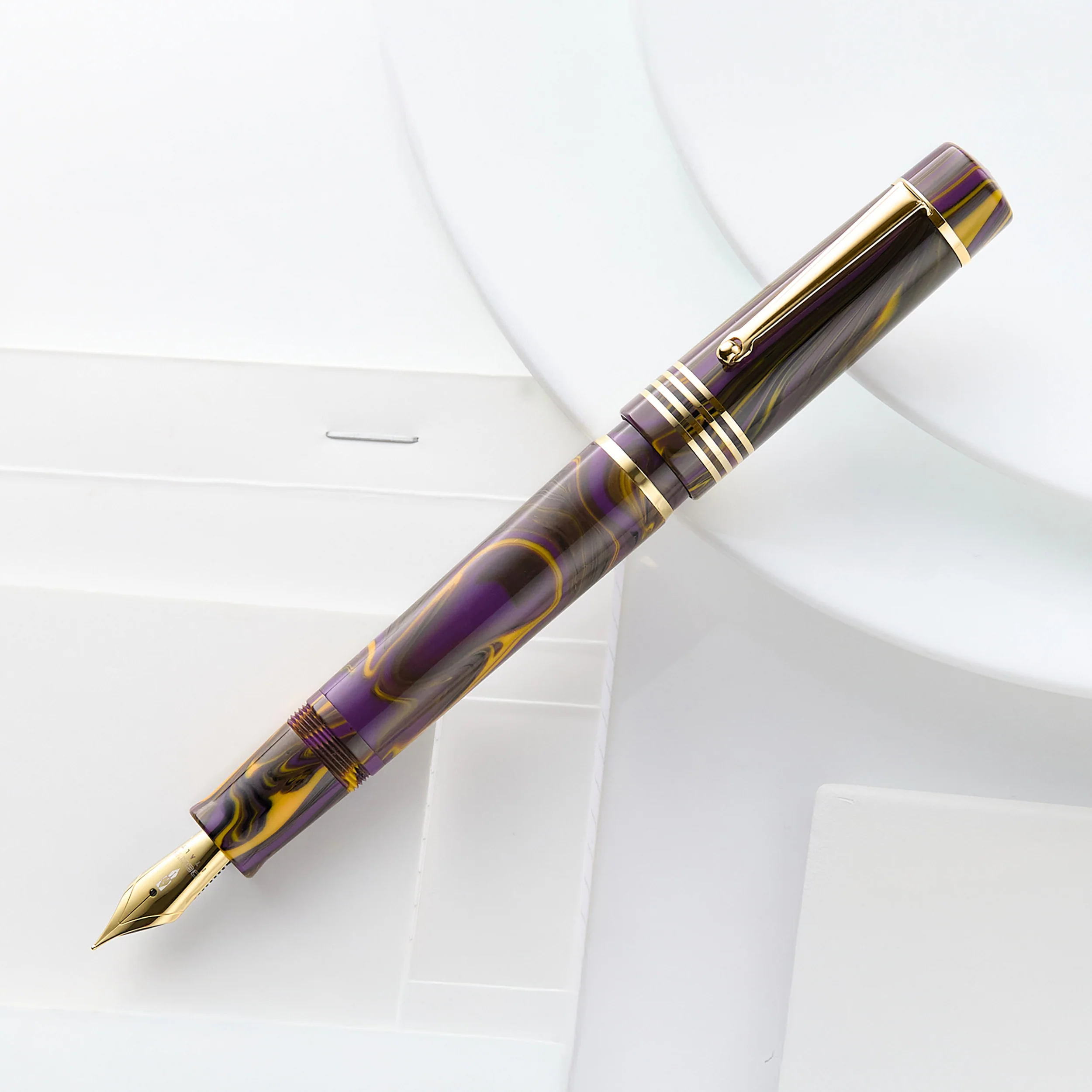Delta Neo Gallery Fountain Pen - Iris - Image 5