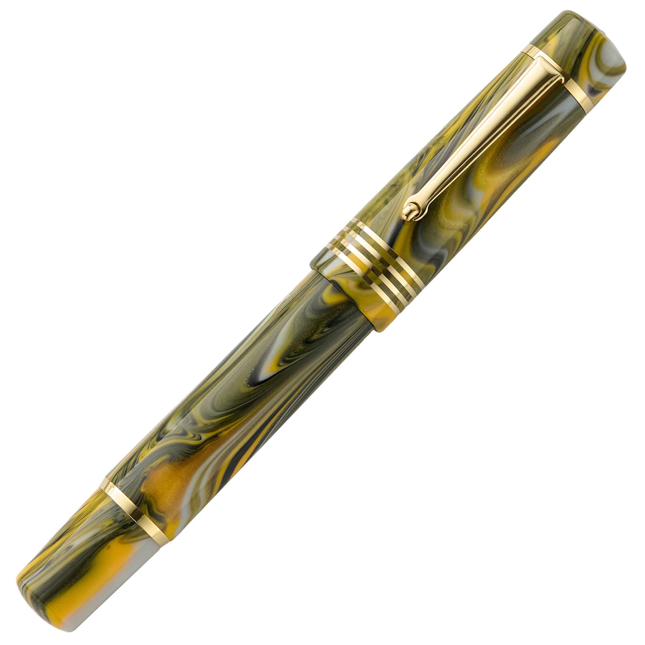 Delta Neo Gallery Fountain Pen - Marigold - Image 2