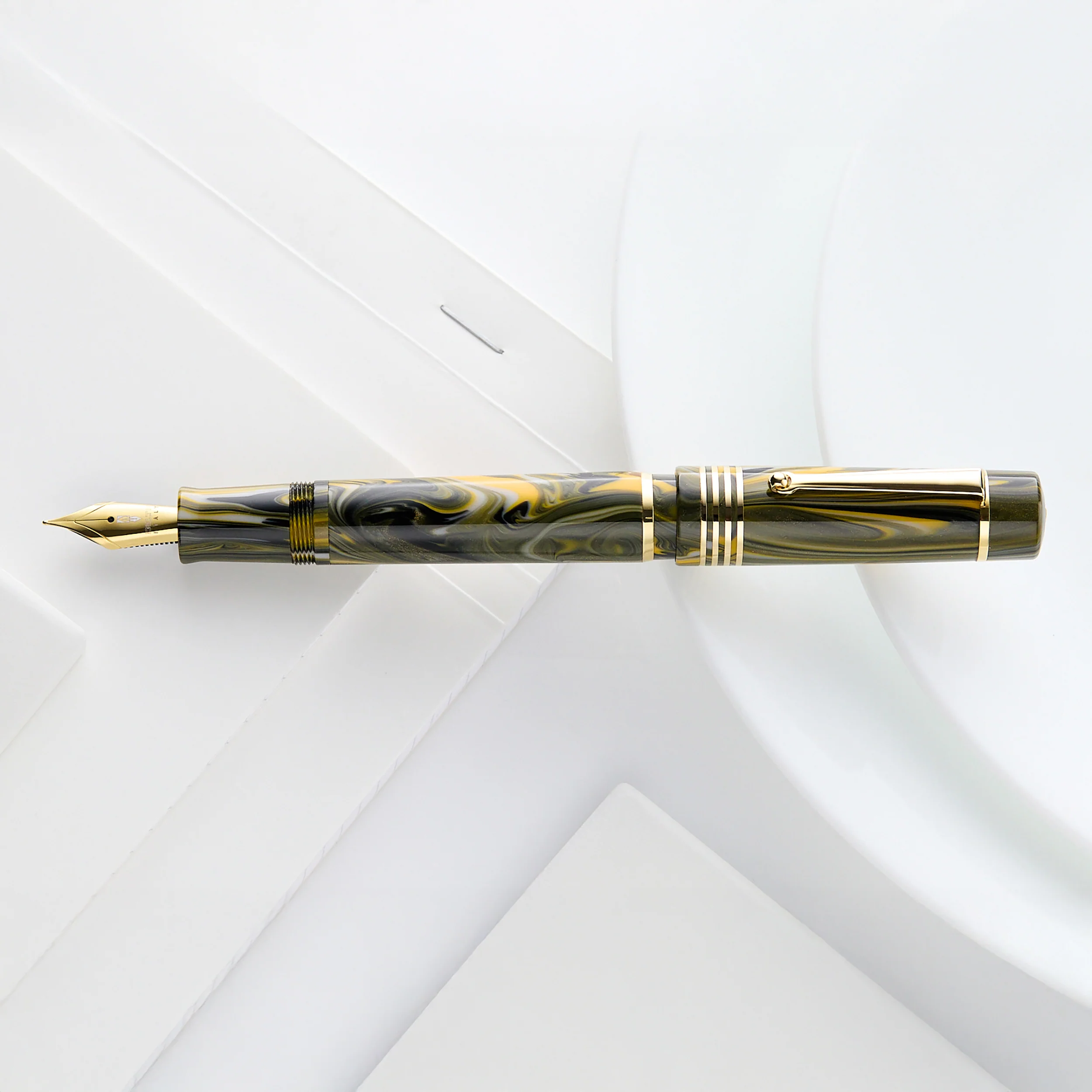 Delta Neo Gallery Fountain Pen - Marigold - Image 5