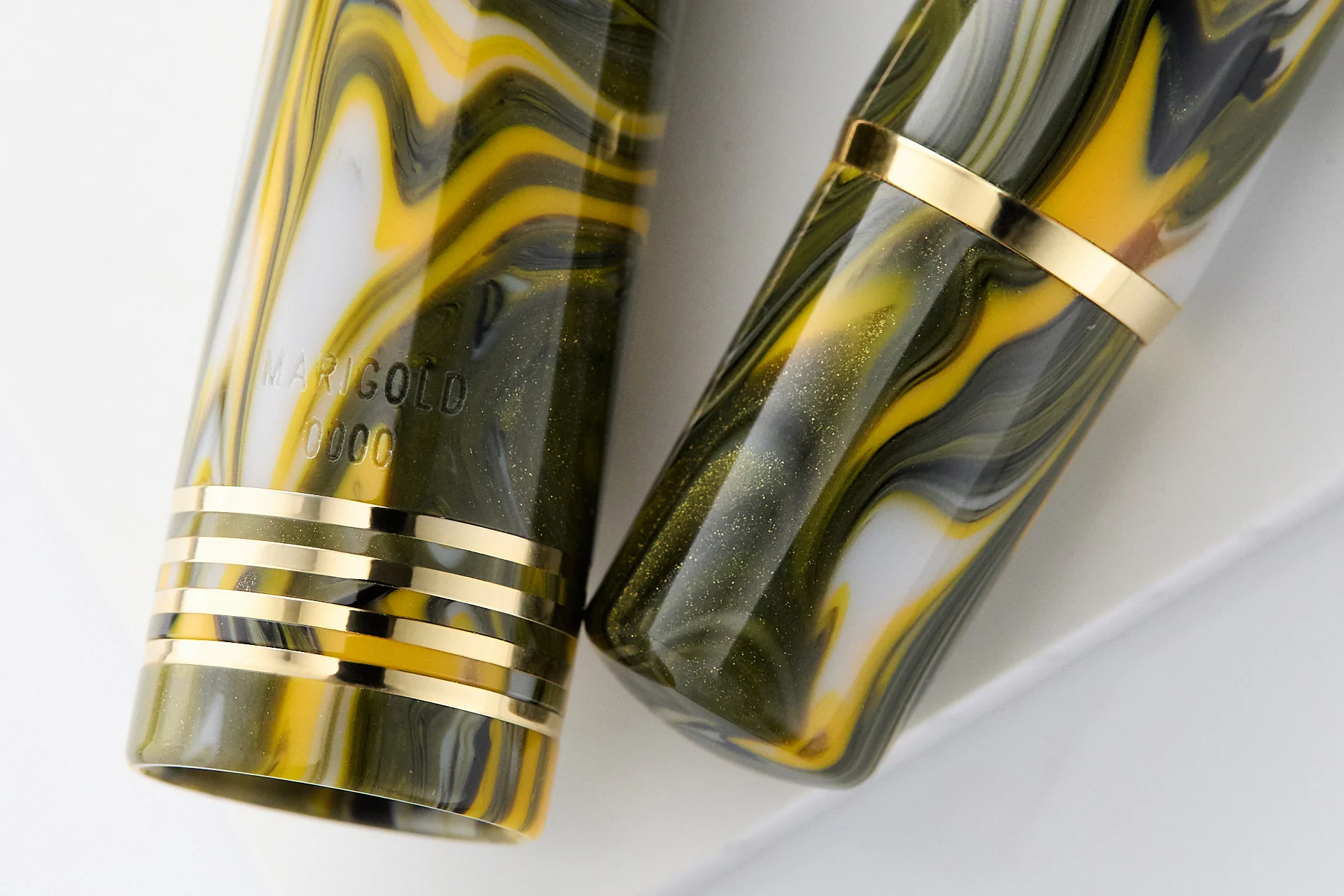 Delta Neo Gallery Fountain Pen - Marigold - Image 8