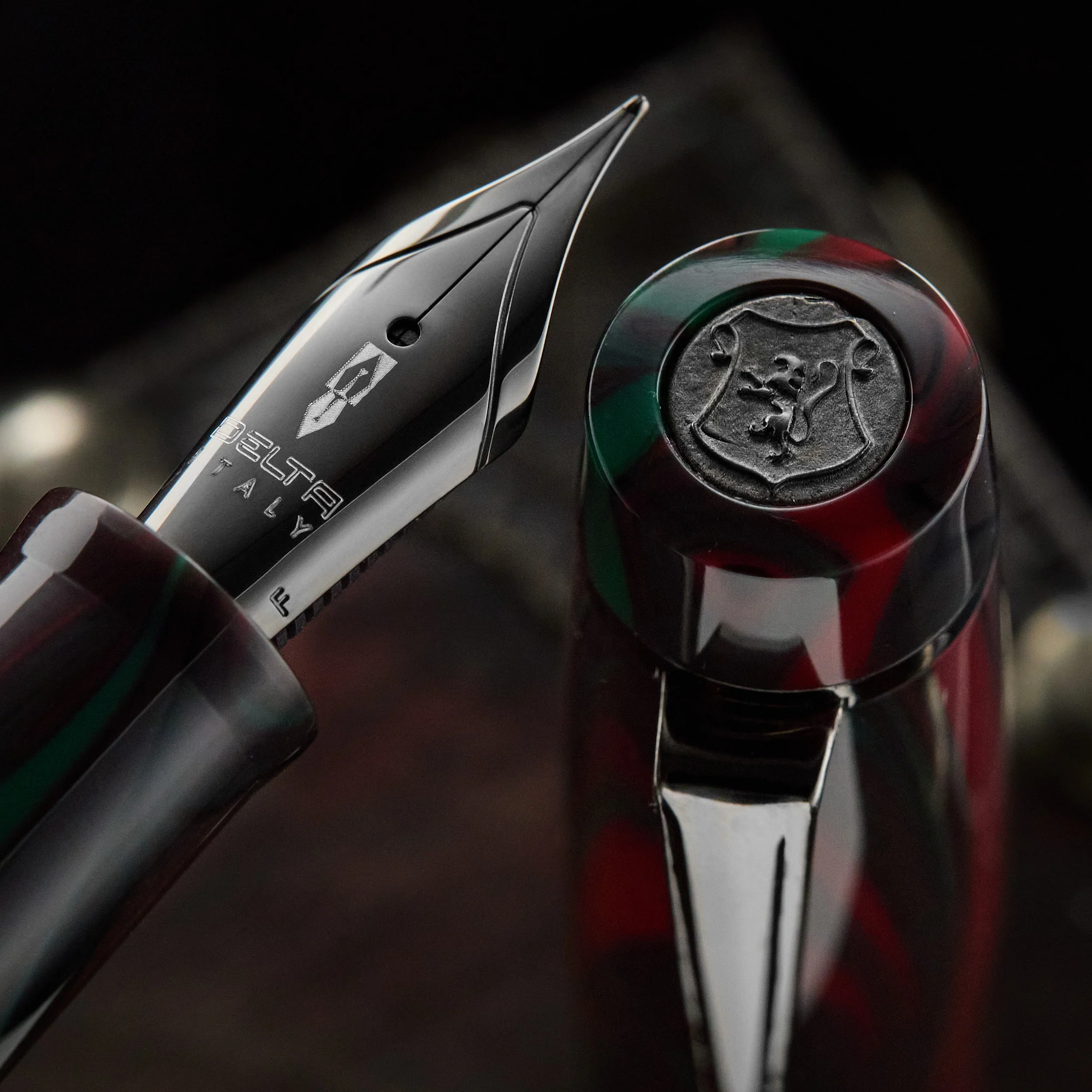 Delta Signs of Time Fountain Pen - Medieval Art (Special Edition) - Image 4