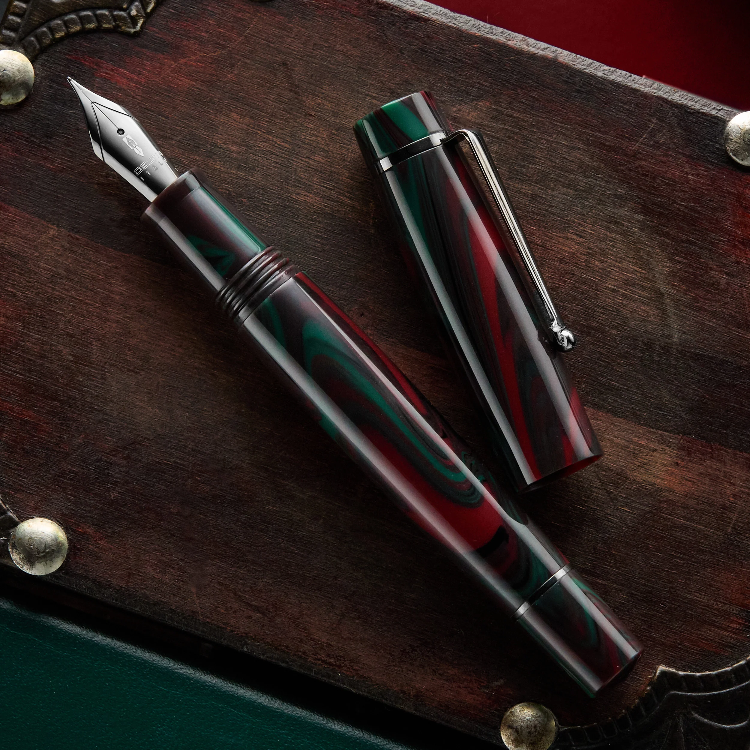 Delta Signs of Time Fountain Pen - Medieval Art (Special Edition) - Image 7