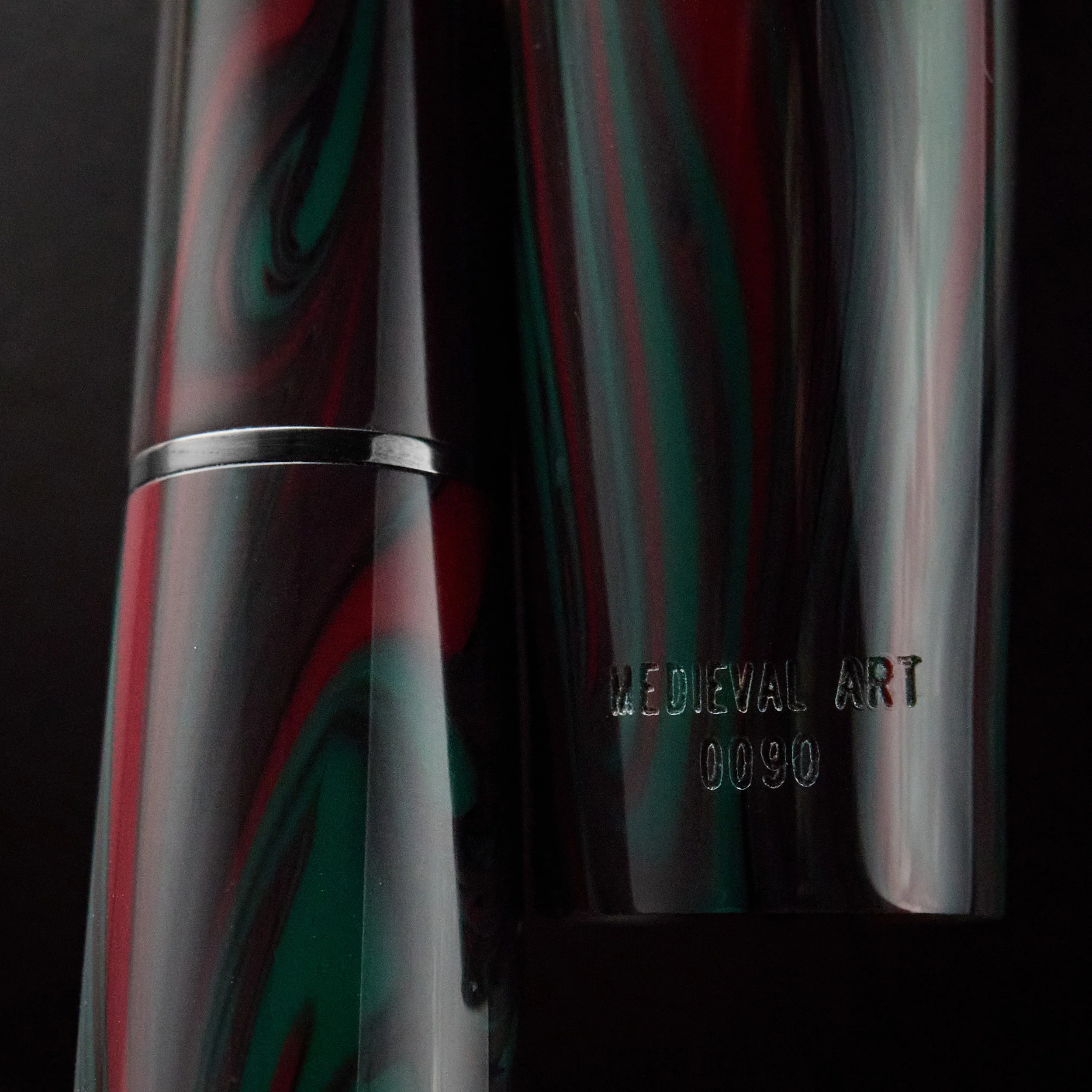 Delta Signs of Time Fountain Pen - Medieval Art (Special Edition) - Image 8