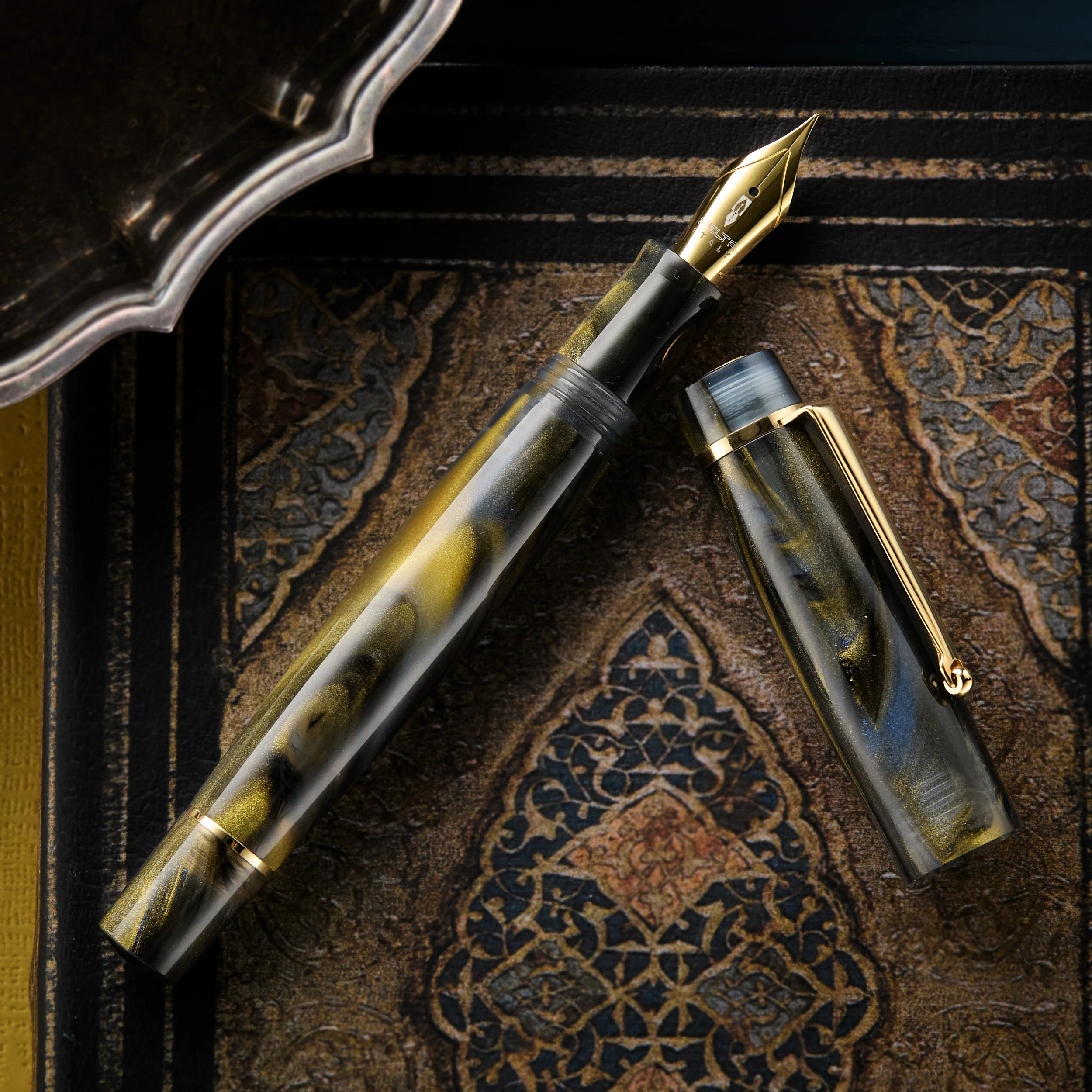 Delta Signs of Time Fountain Pen - Renaissance (Special Edition) - Image 5
