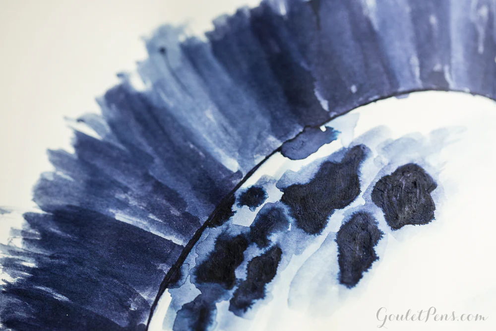 Diamine 1864 Blue Black - 40ml Bottled Ink - Image 4