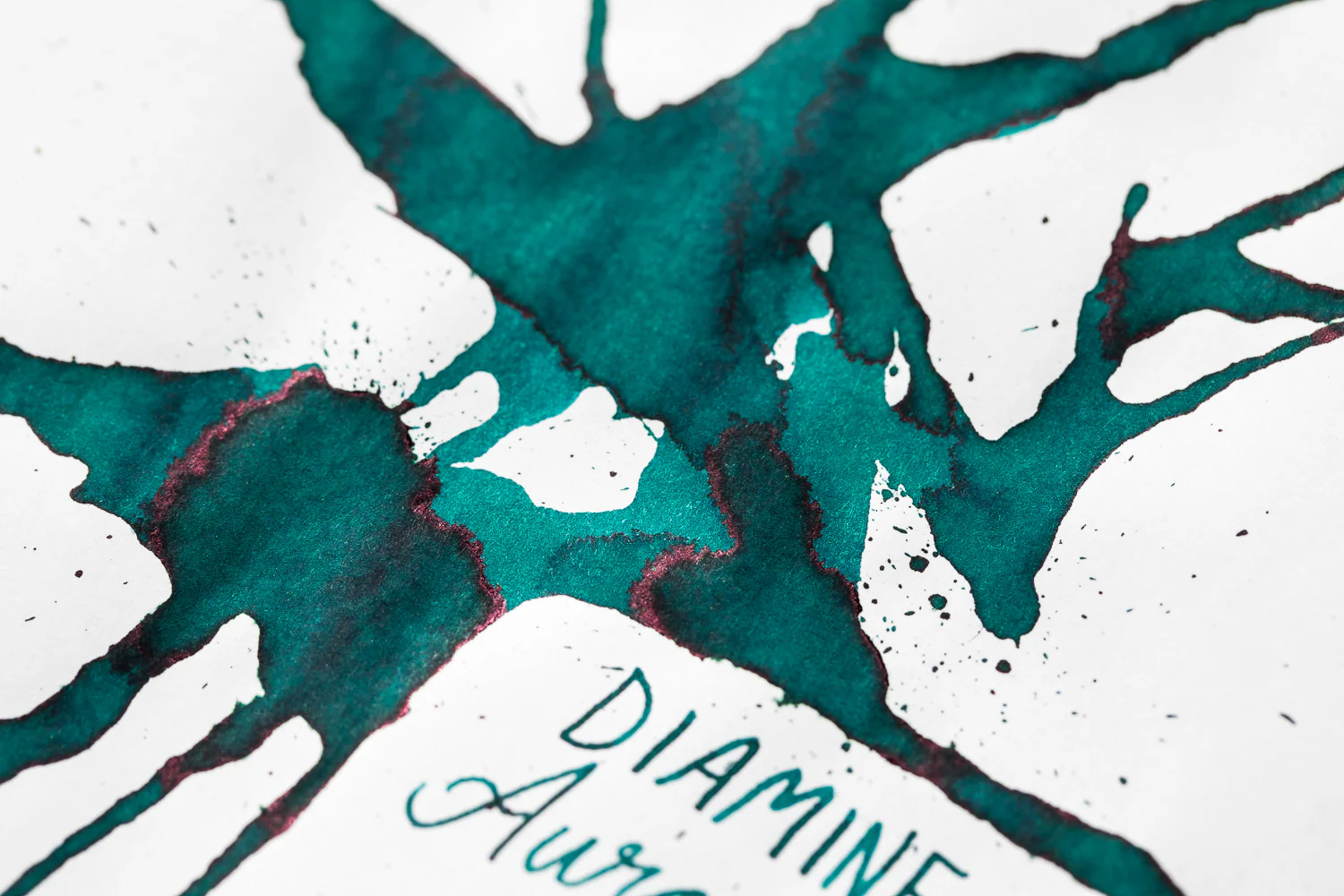 Diamine Aurora Borealis - 30ml Bottled Ink - Image 5