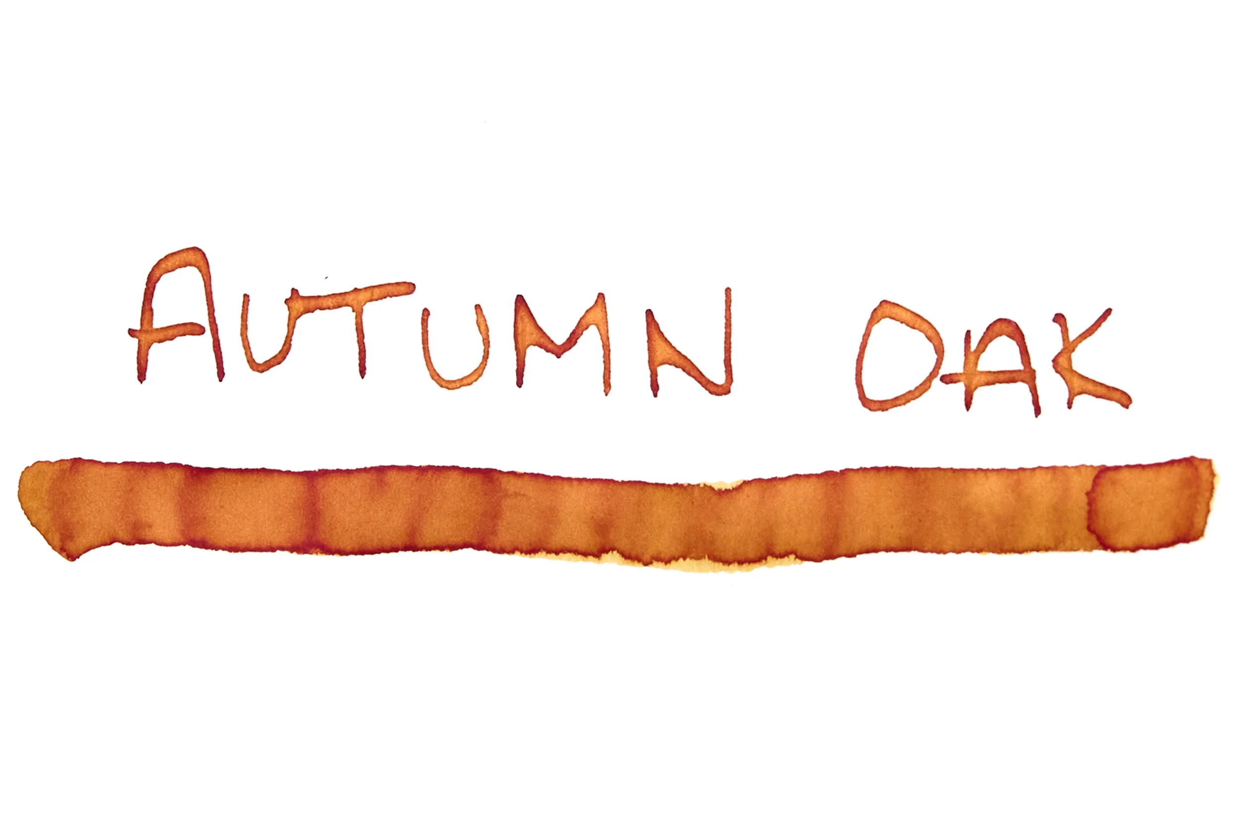 Diamine Autumn Oak - Ink Sample - Image 5
